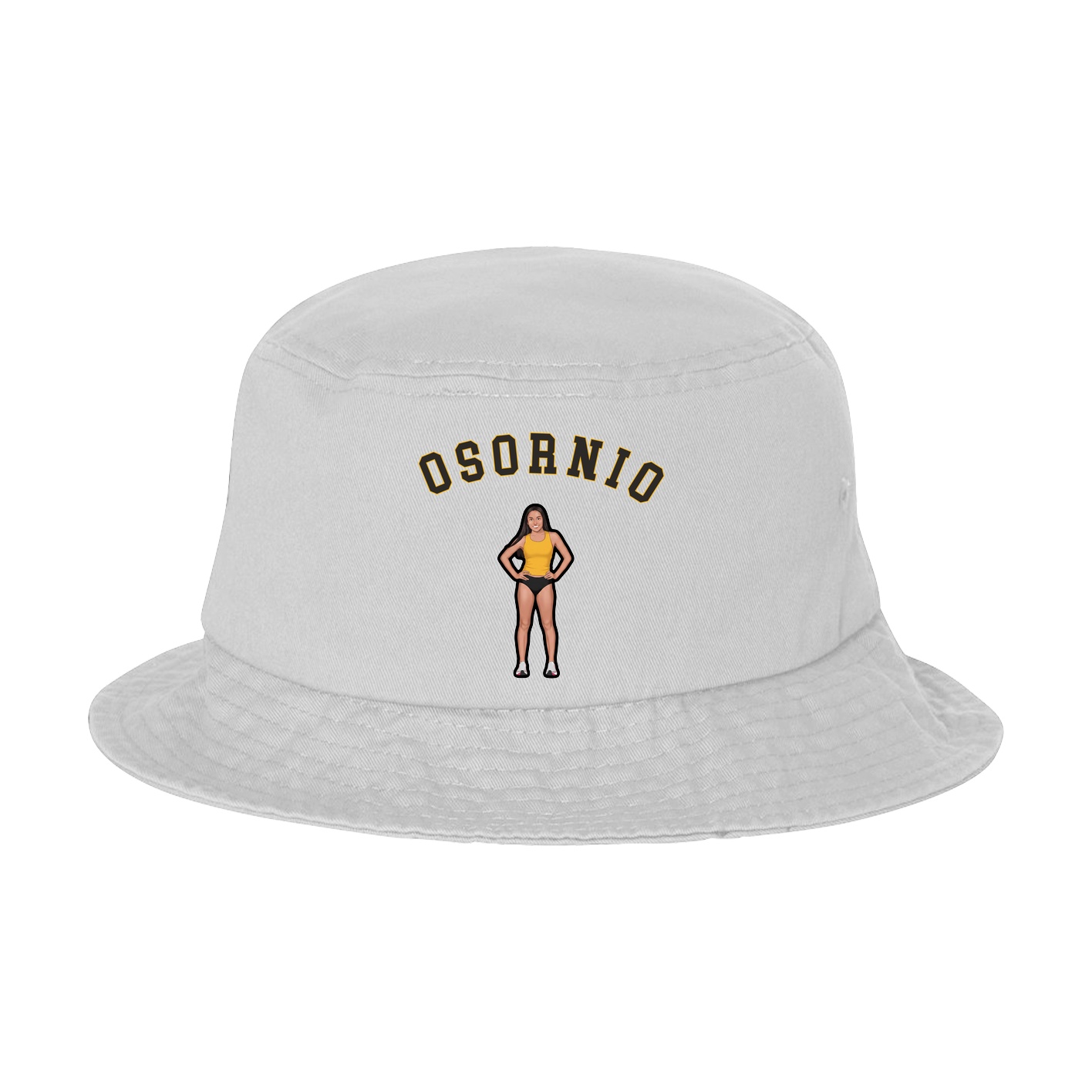 Bucket Cap — Shirsey Arch in White