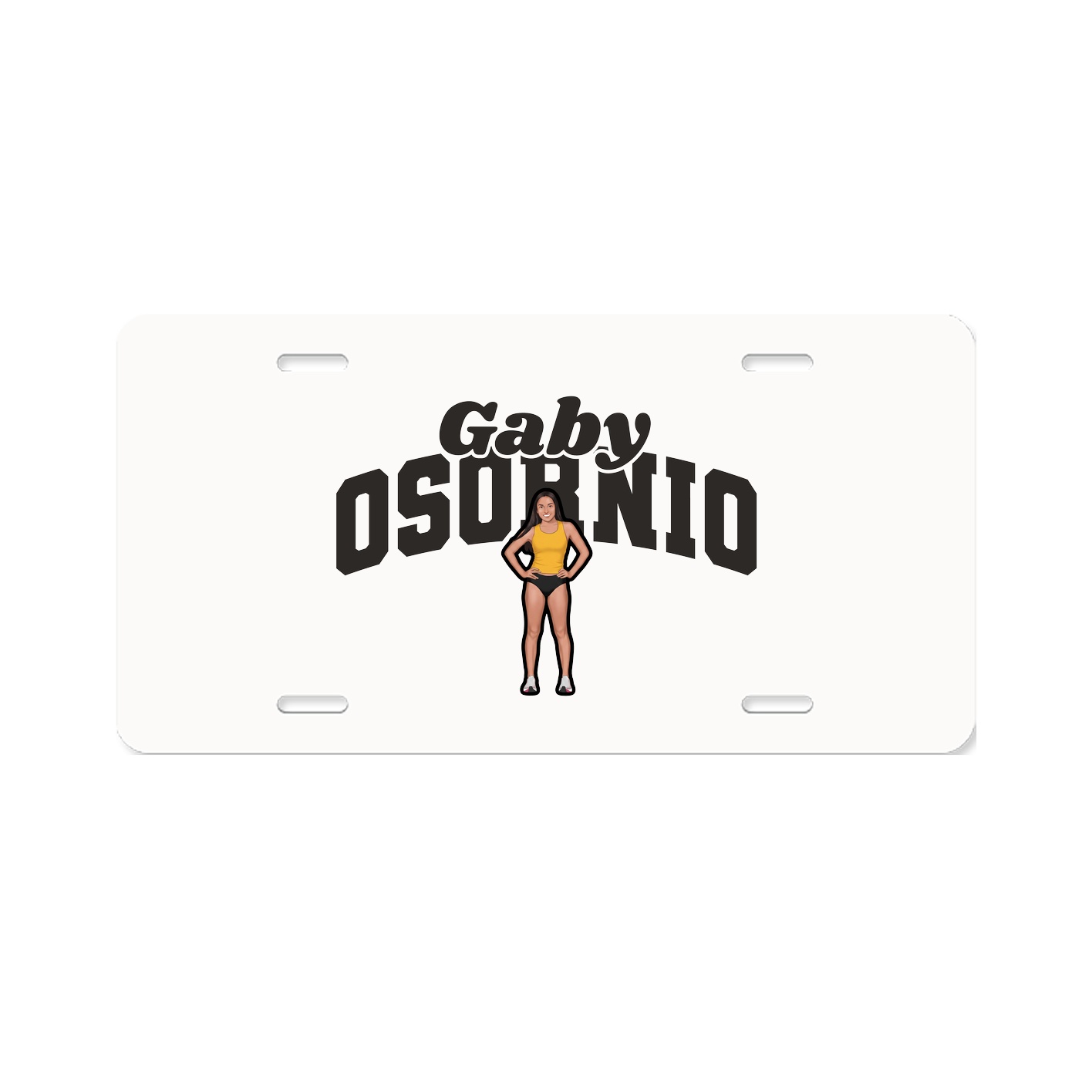 License Plate — Signature Arch in Classic