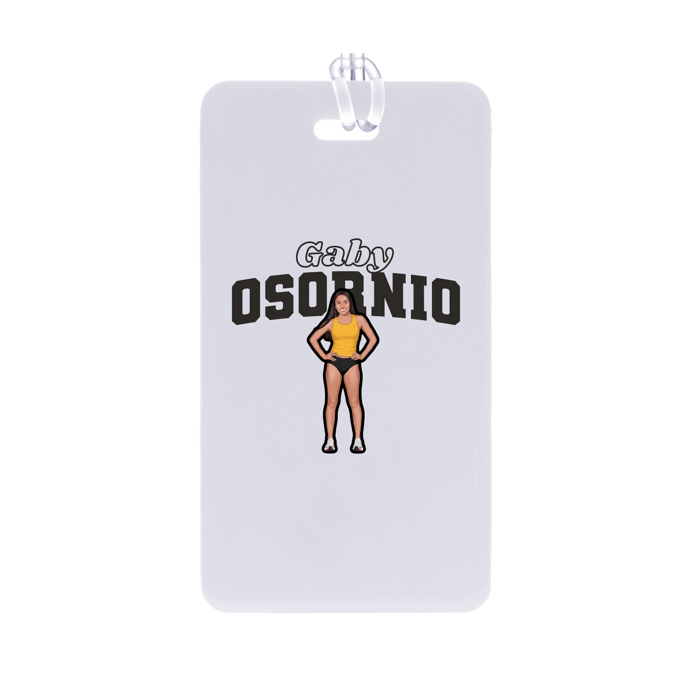 Bag Tag — Name Arch in Classic