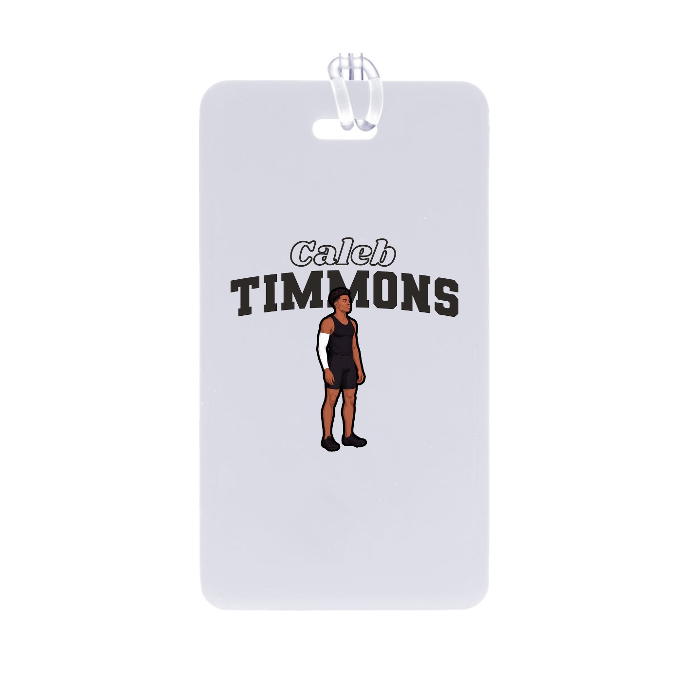 Bag Tag — Name Arch in Classic