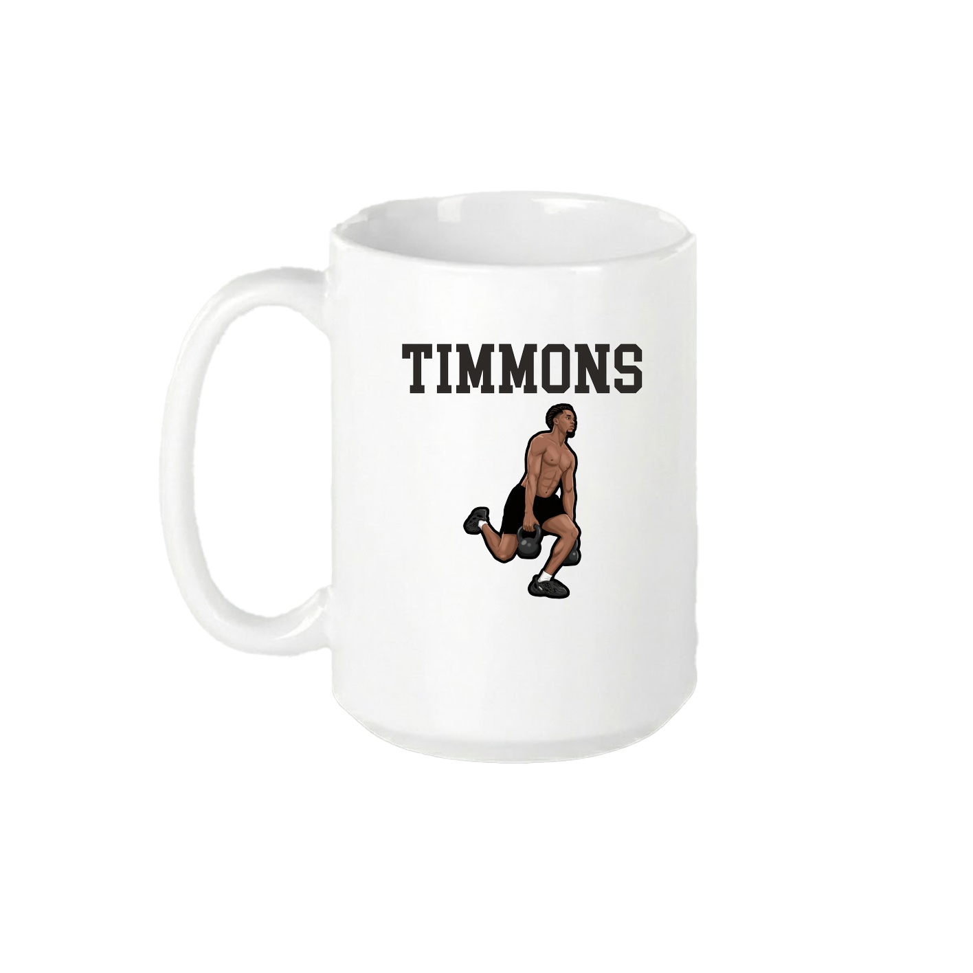 15oz Coffee Mug — Shirsey in White