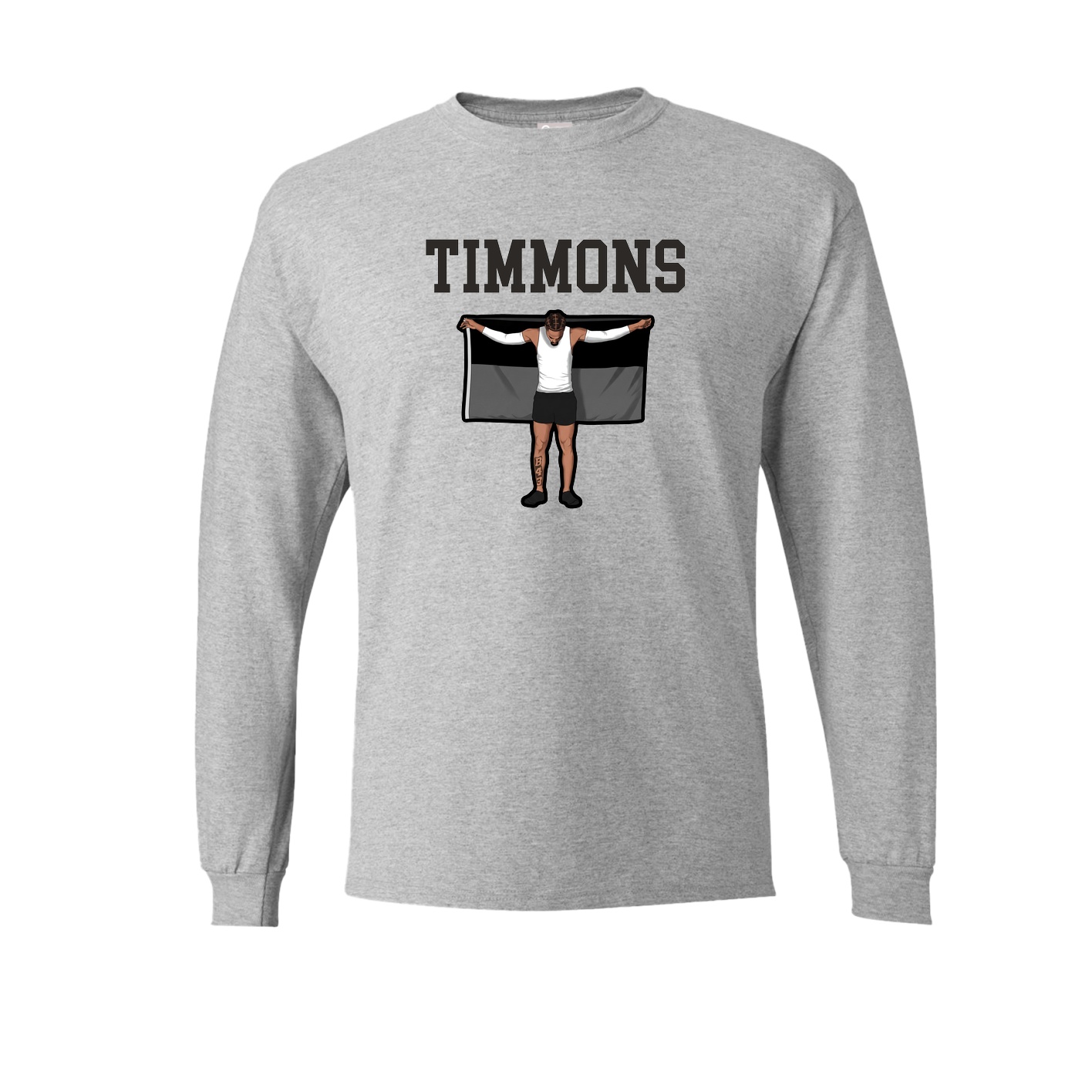Long Sleeve Tee — Shirsey in Grey