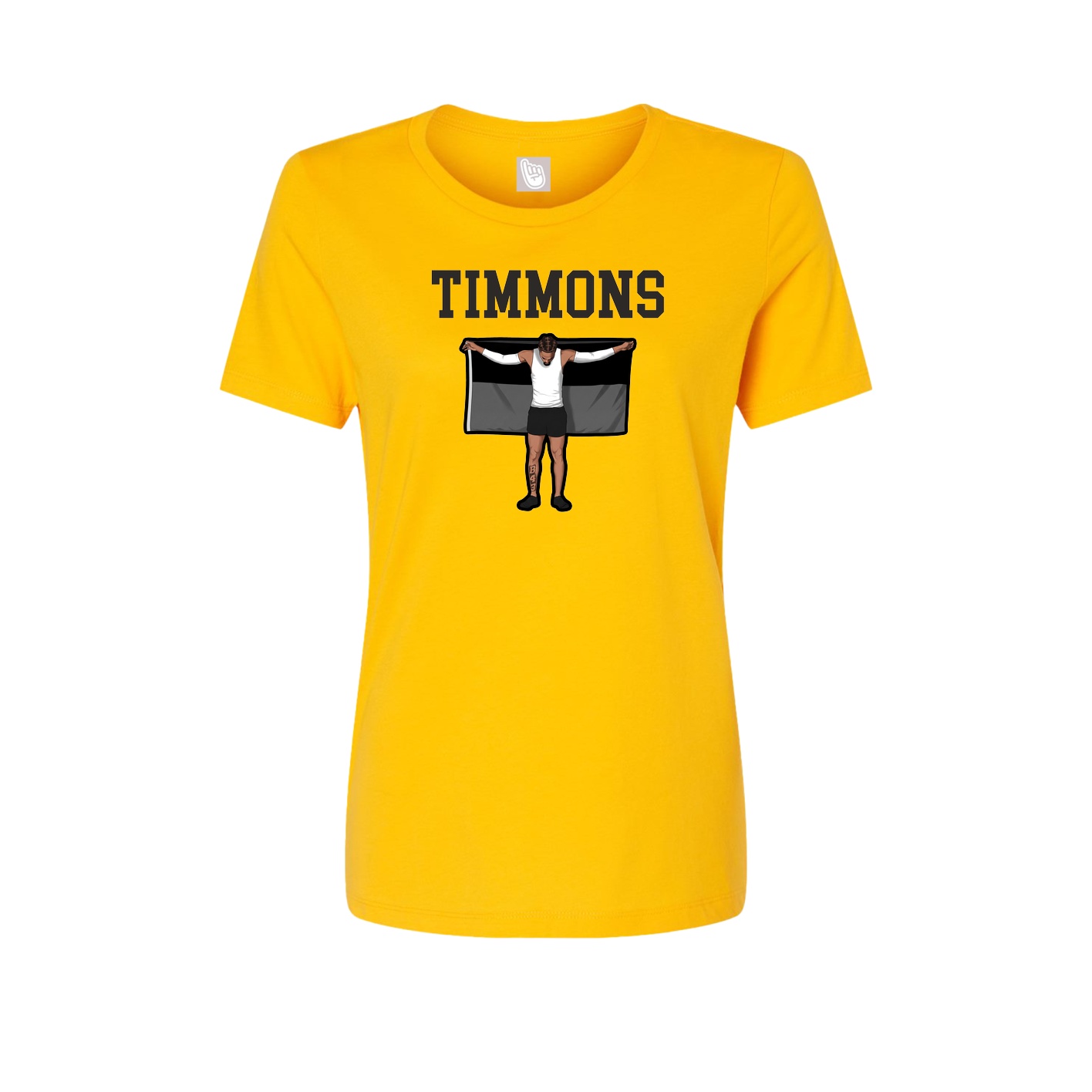 Fitted Women's Tee — Shirsey in Gold