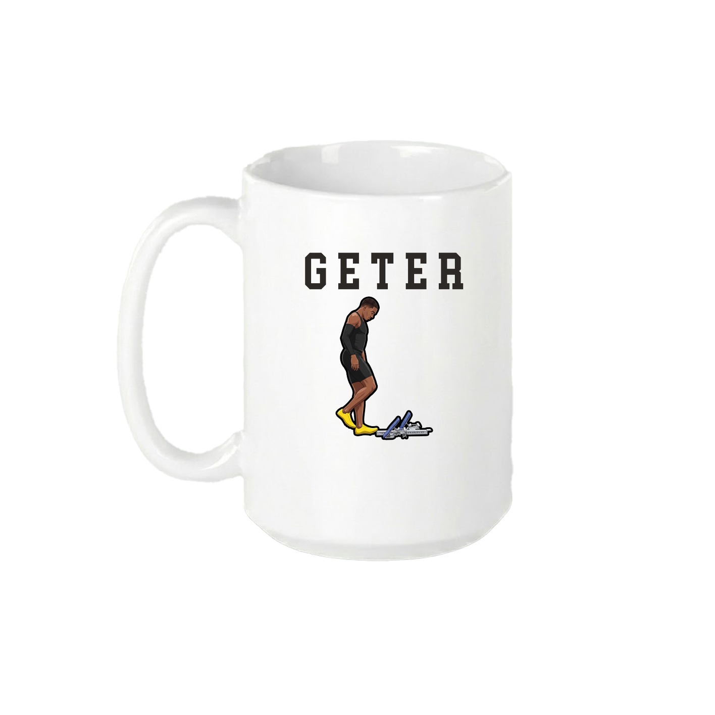 15oz Coffee Mug — Shirsey in White