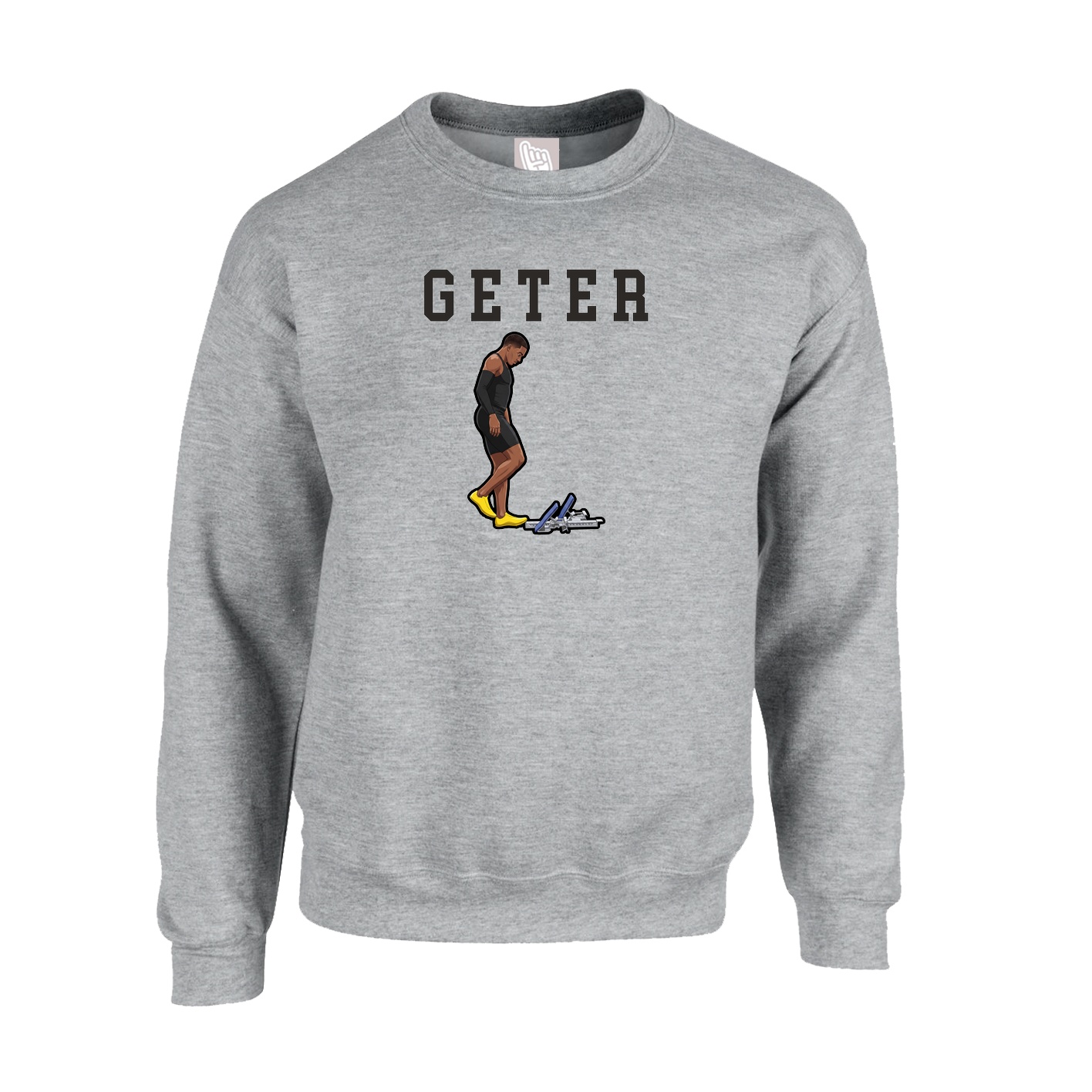 Fleece Crew — Shirsey in Grey