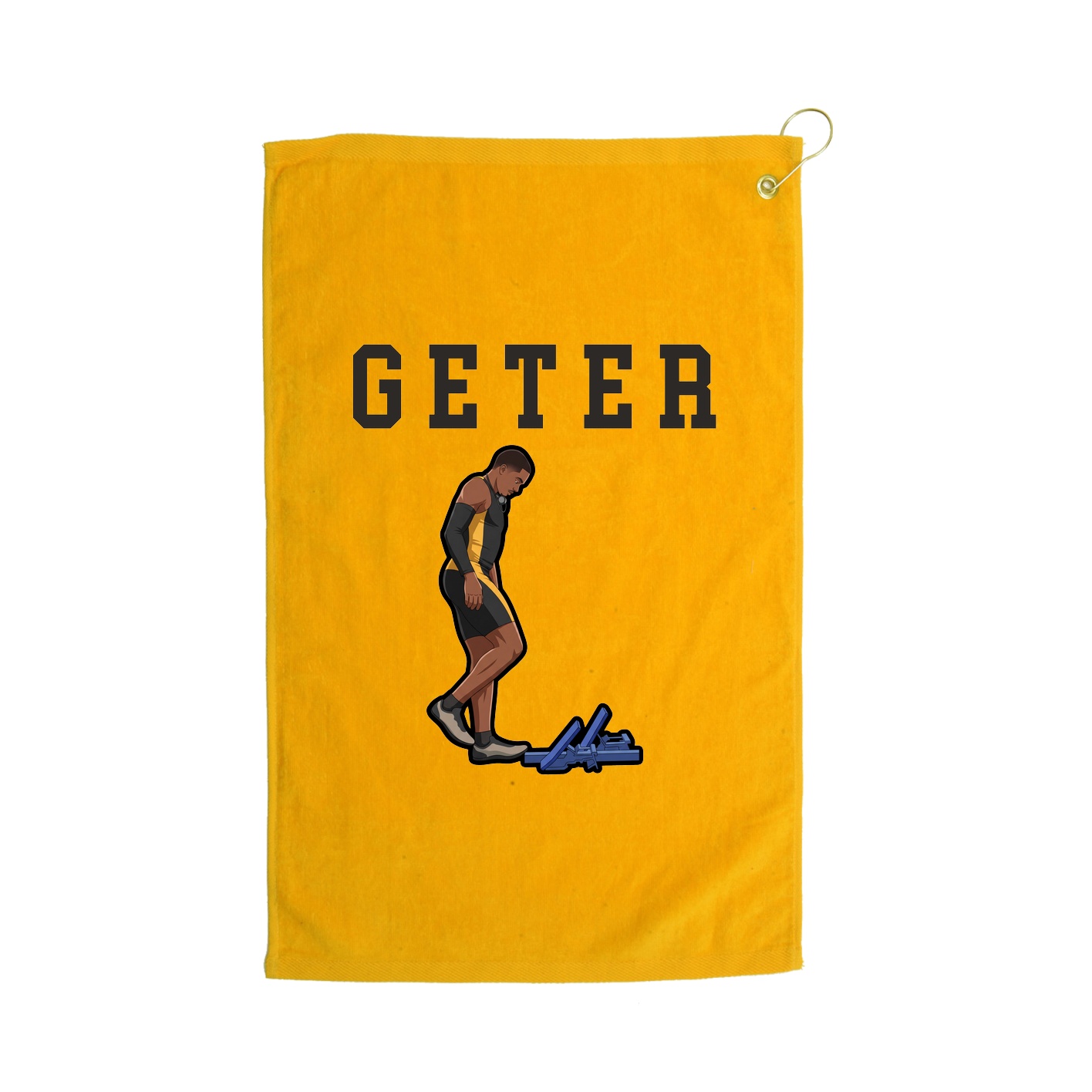 Golf Towel — Shirsey in Gold