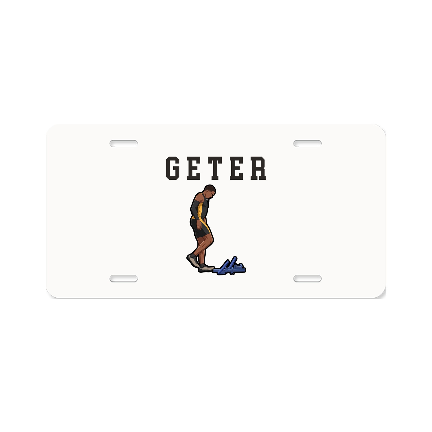 License Plate — Shirsey in Classic