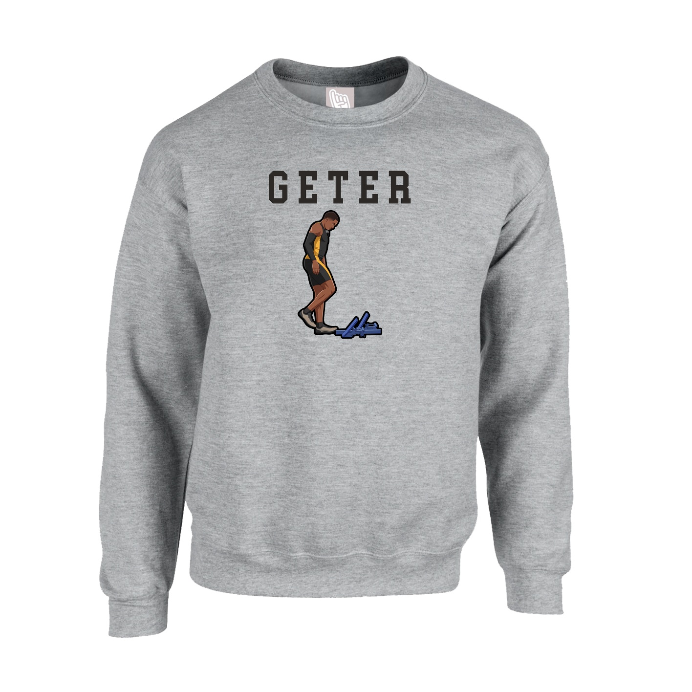 Fleece Crew — Shirsey in Grey
