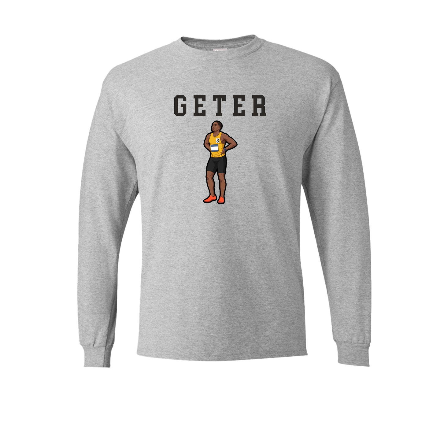 Long Sleeve Tee — Shirsey in Grey