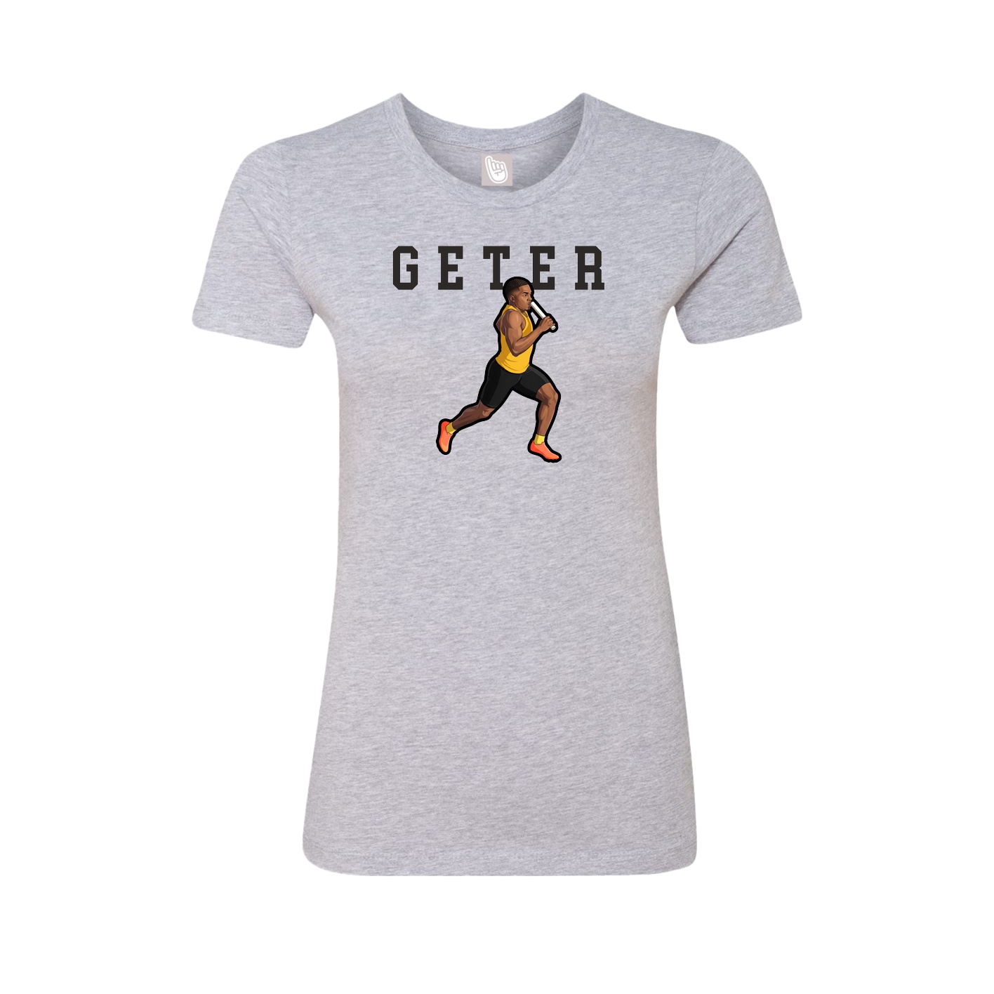 Fitted Women's Tee — Shirsey in Grey