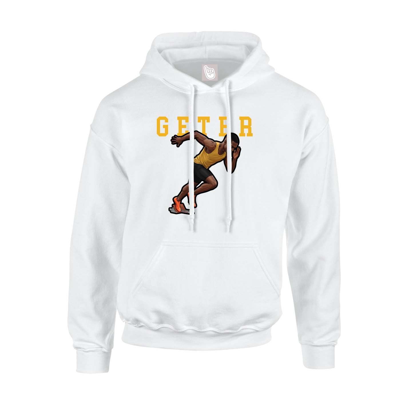 Hoodie — Shirsey in White