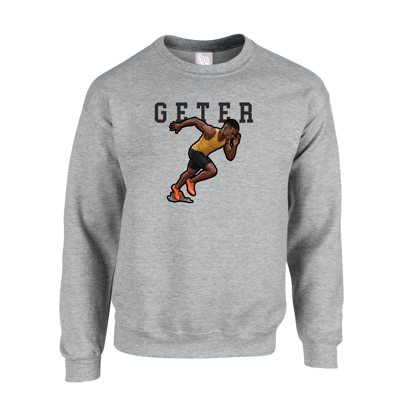 Fleece Crew — Shirsey in Grey