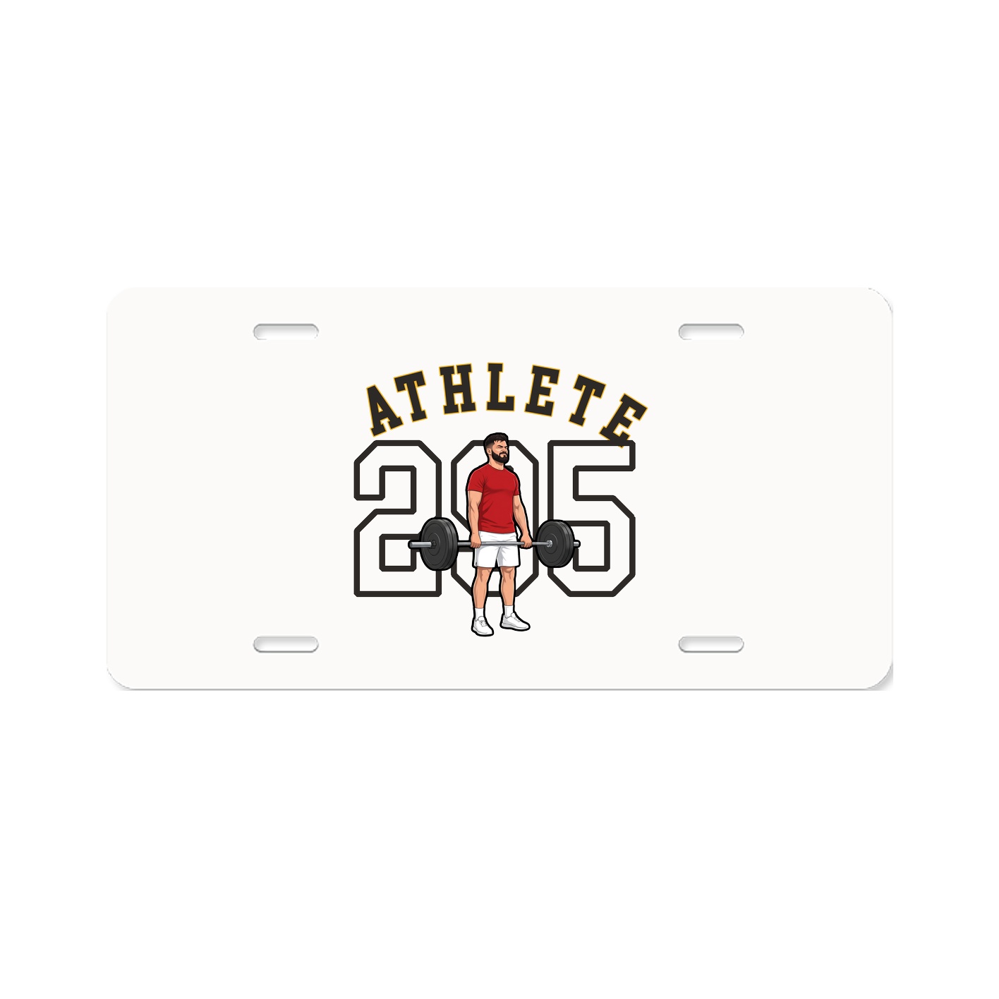 License Plate — Shirsey Arch in Classic