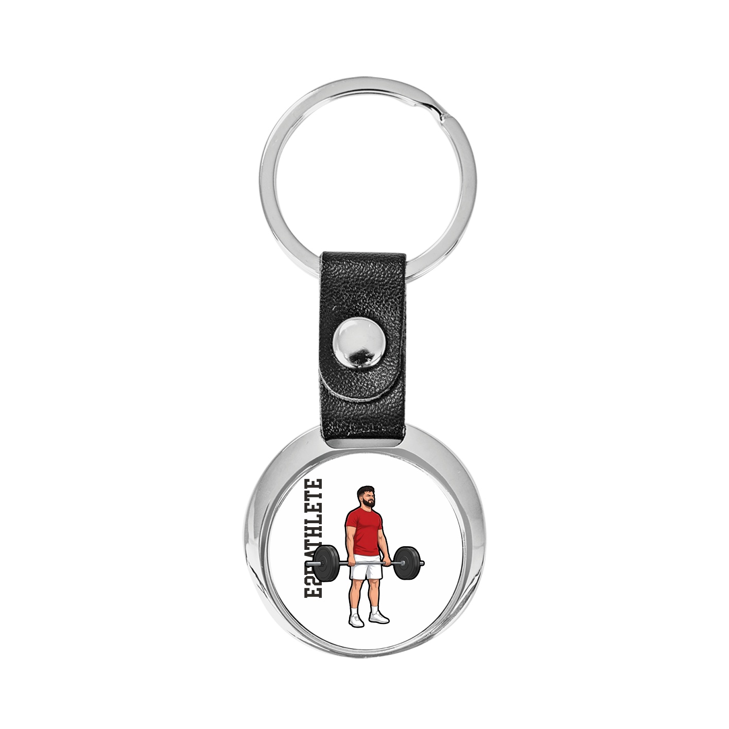 Key Chain — Name Vertical in Classic