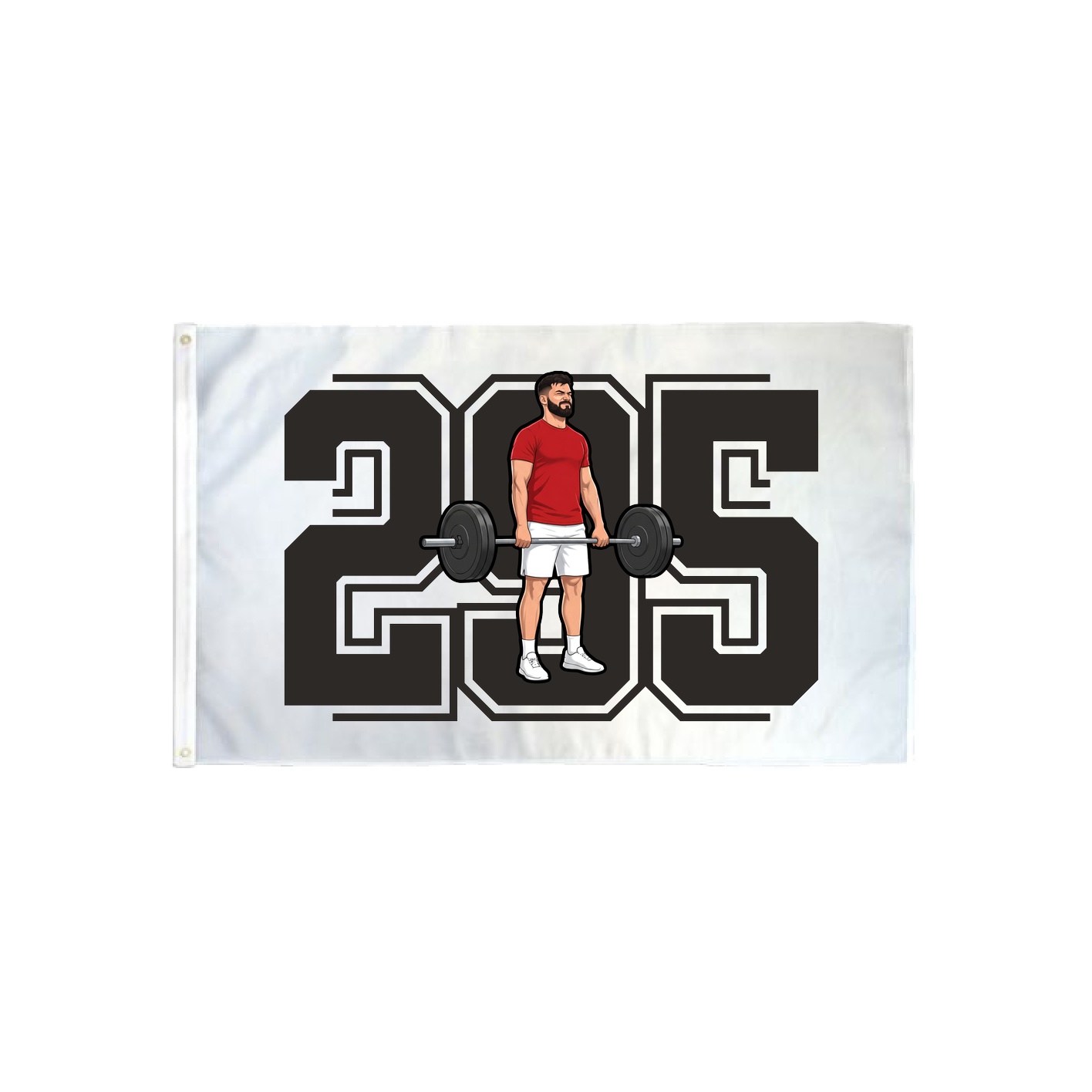 3x5 Flag — Number in Classic