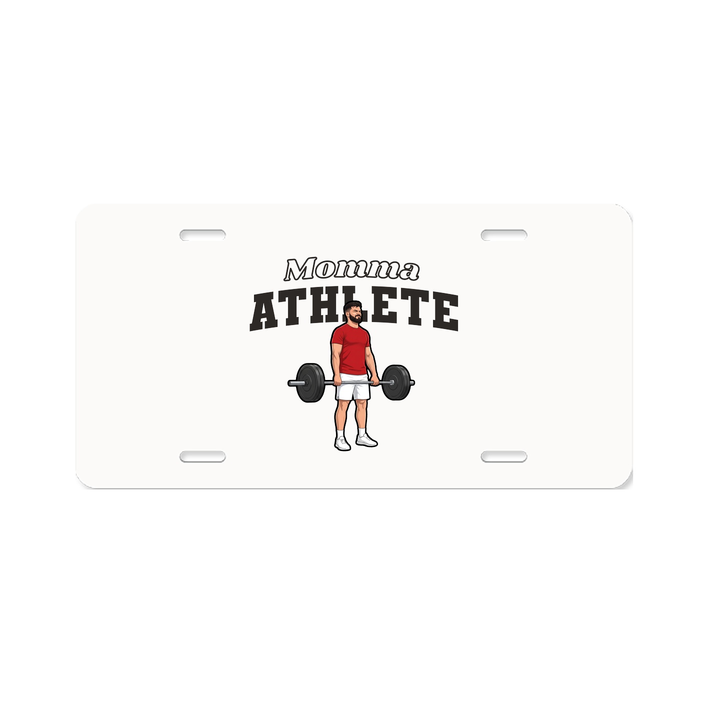 License Plate — Mothers Day Block in Classic