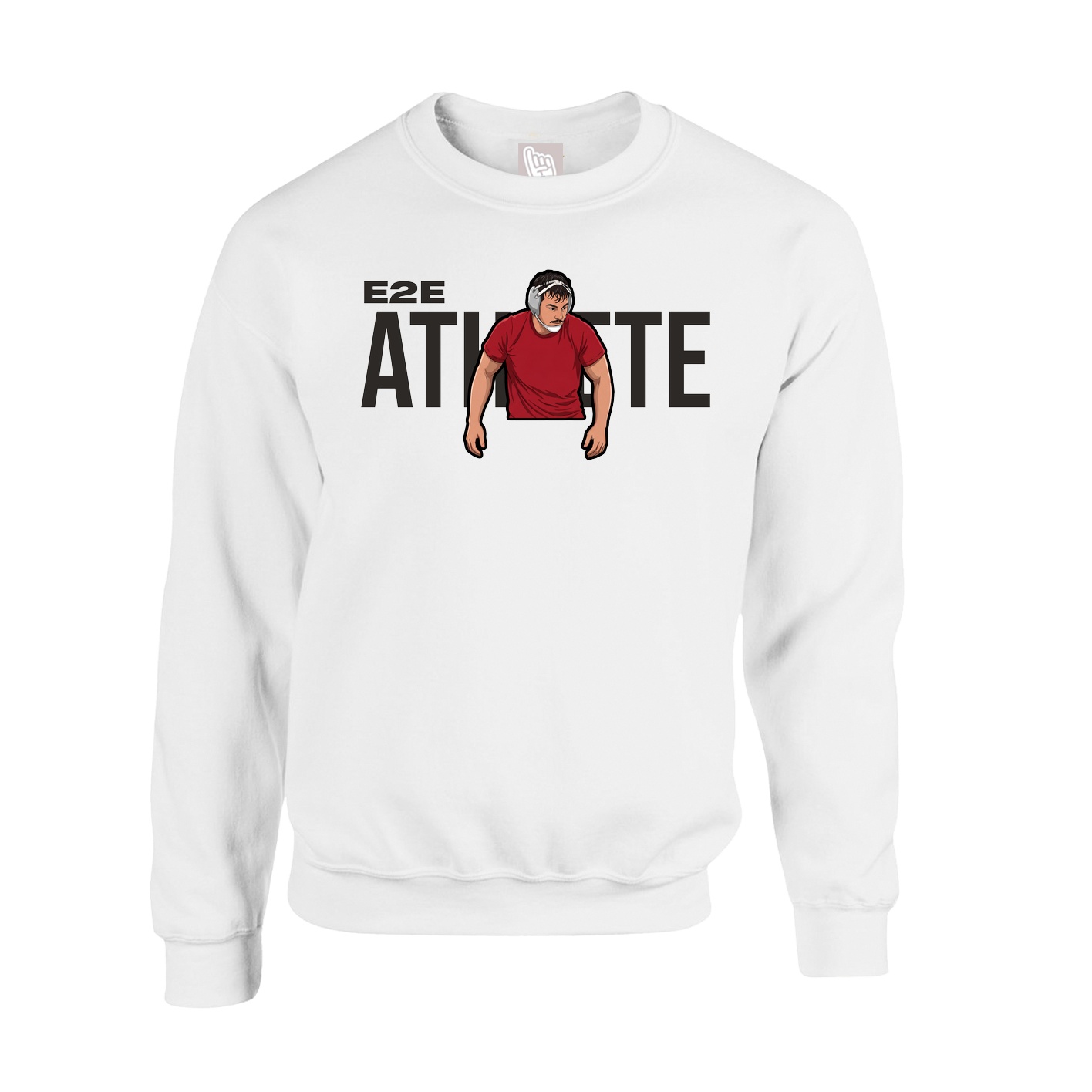 Fleece Crew — Player Name in White