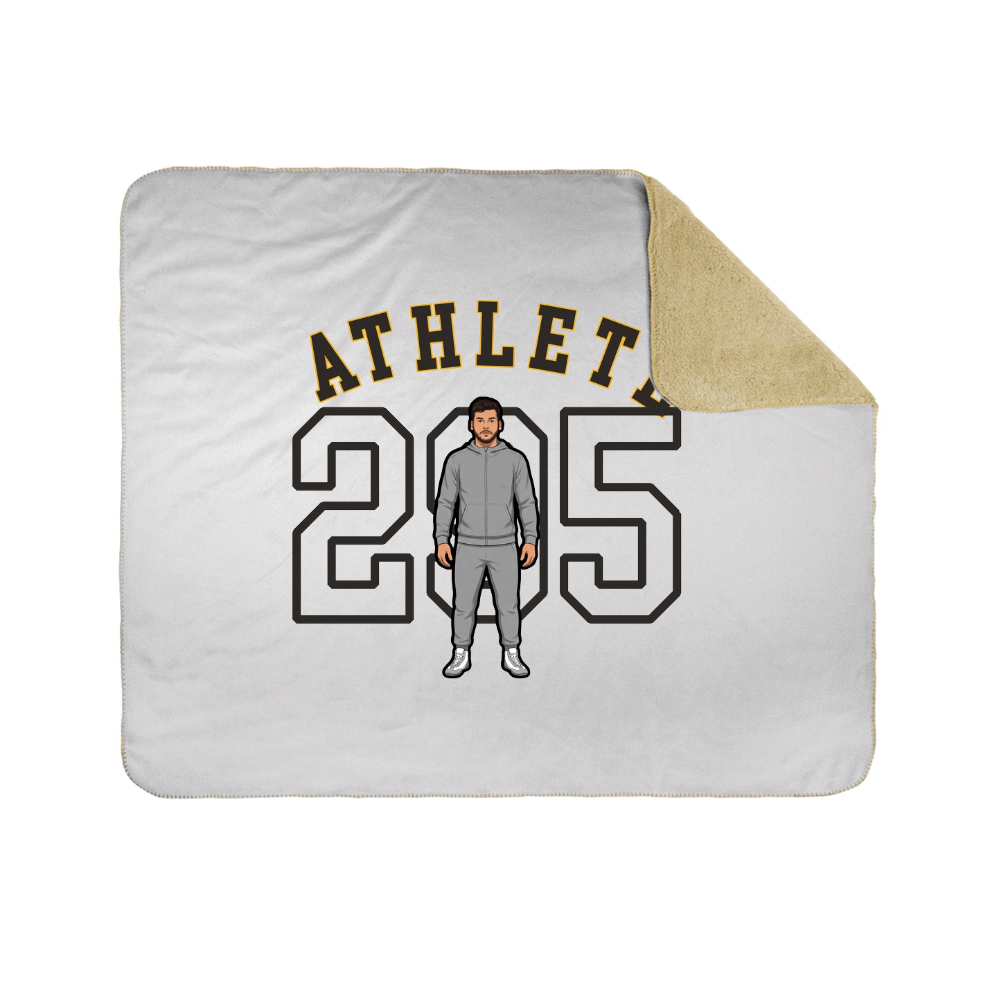 Throw Blanket — Shirsey Arch in White