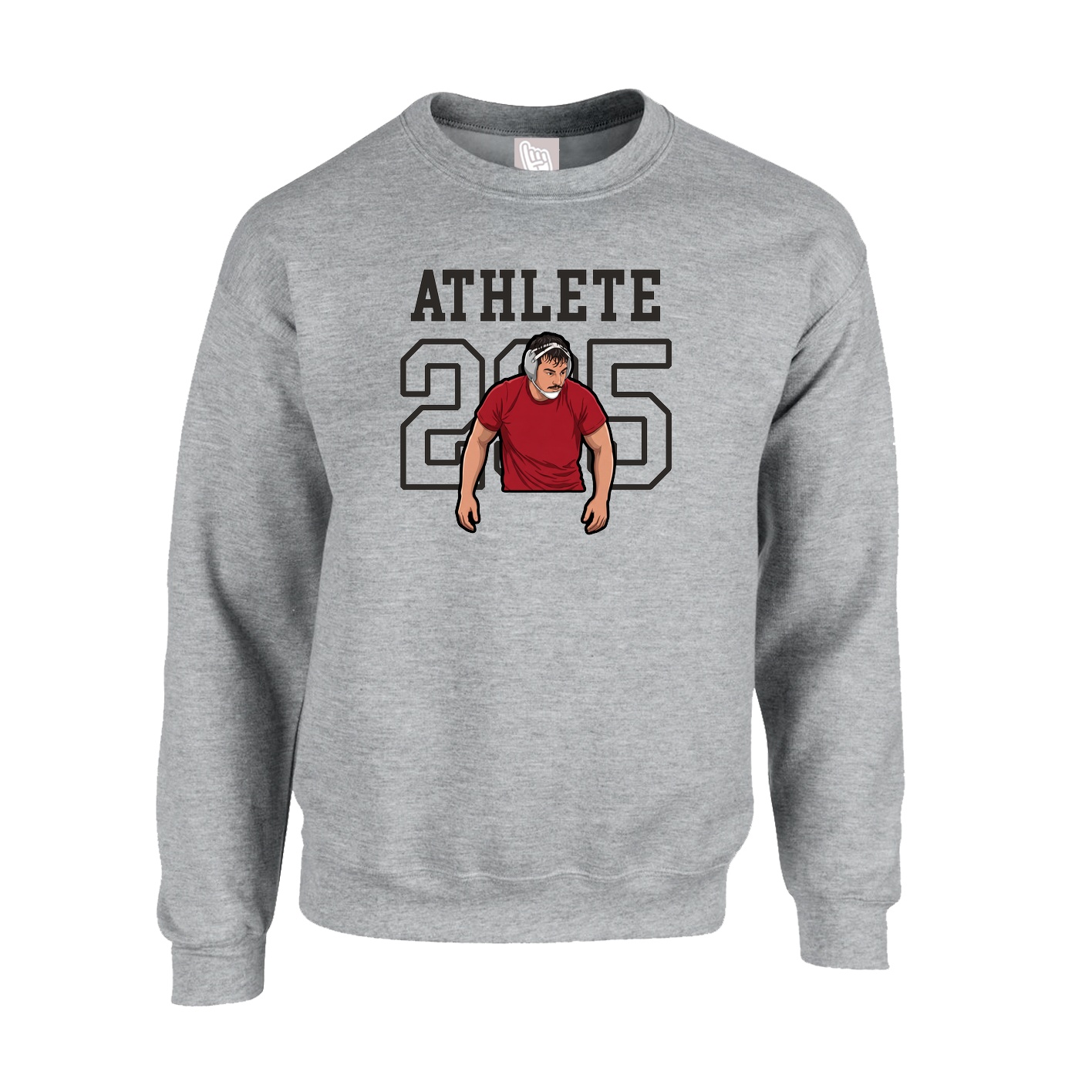 Fleece Crew — Shirsey in Grey