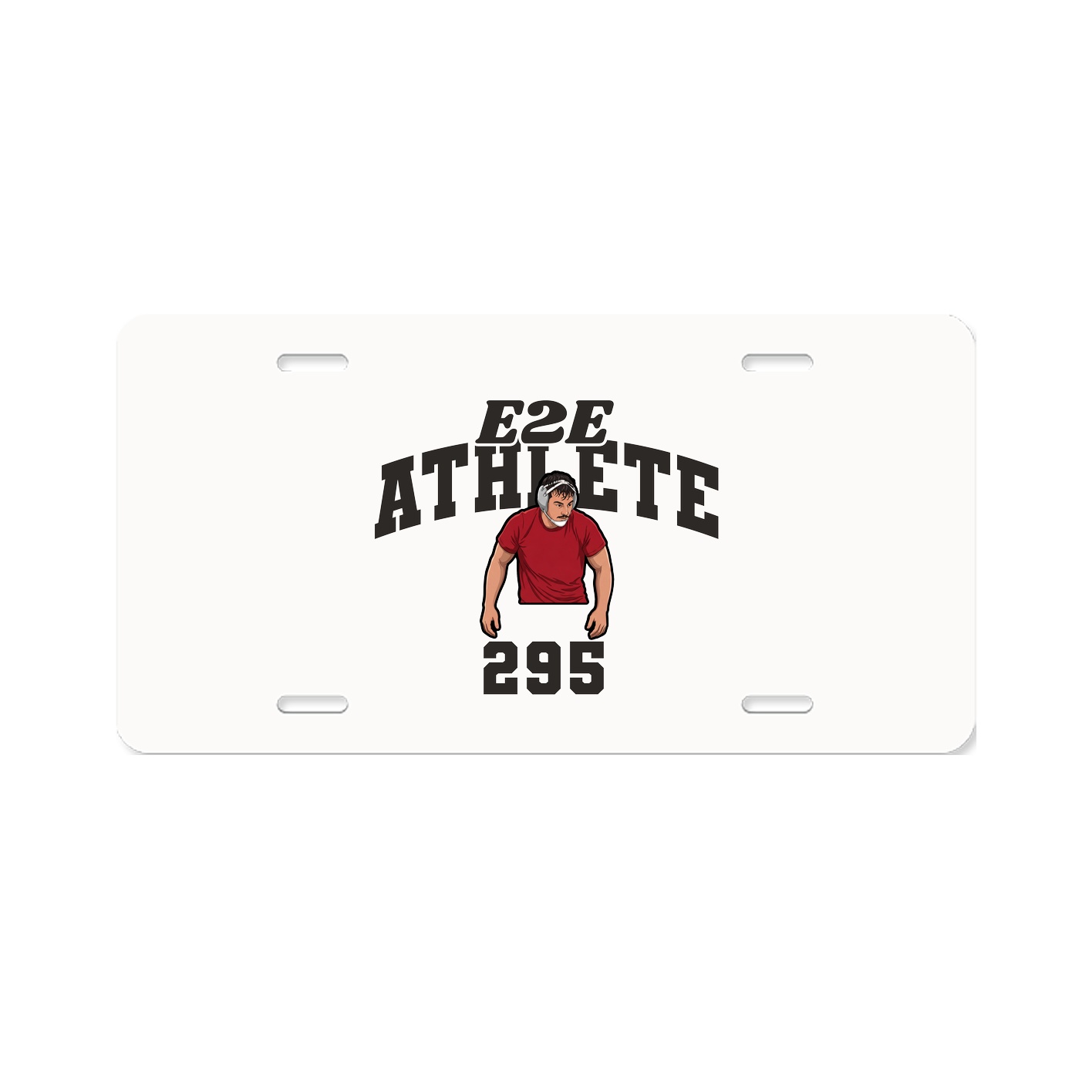 License Plate — Signature Arch in Classic
