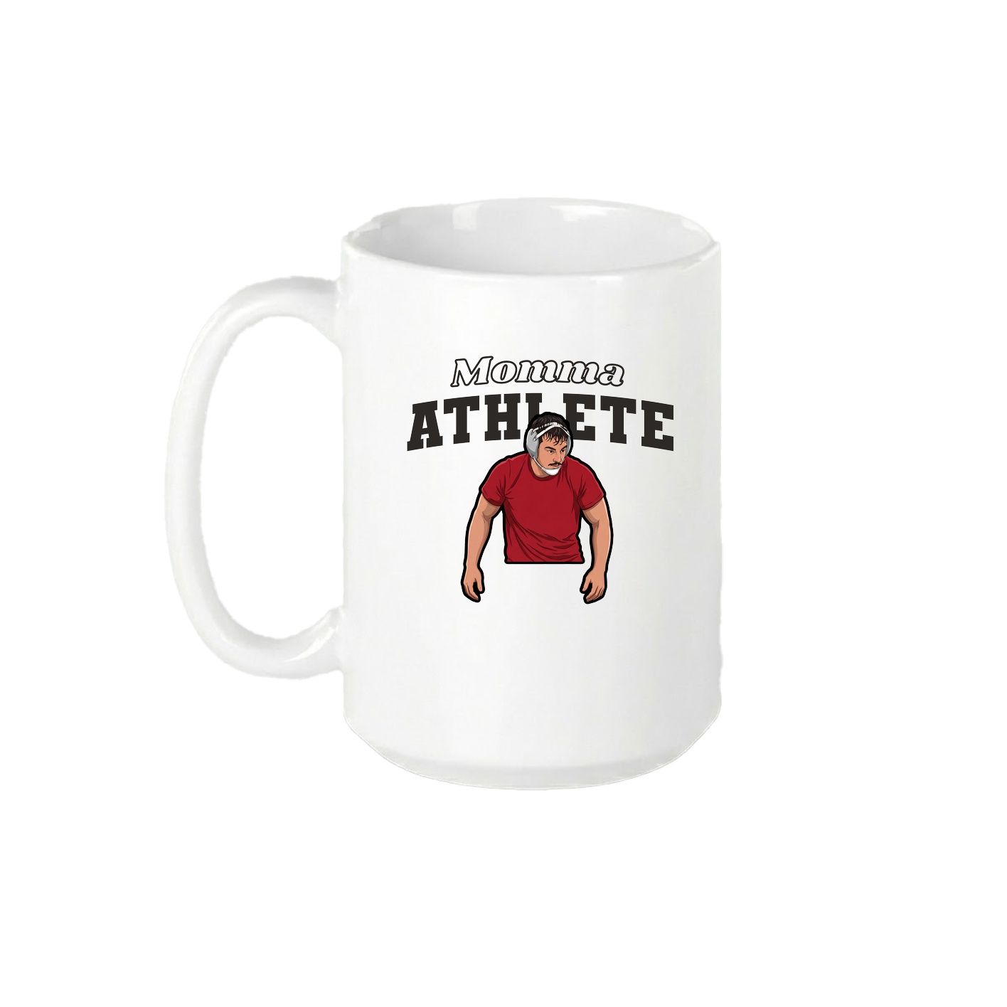 15oz Coffee Mug — Mothers Day Block in White