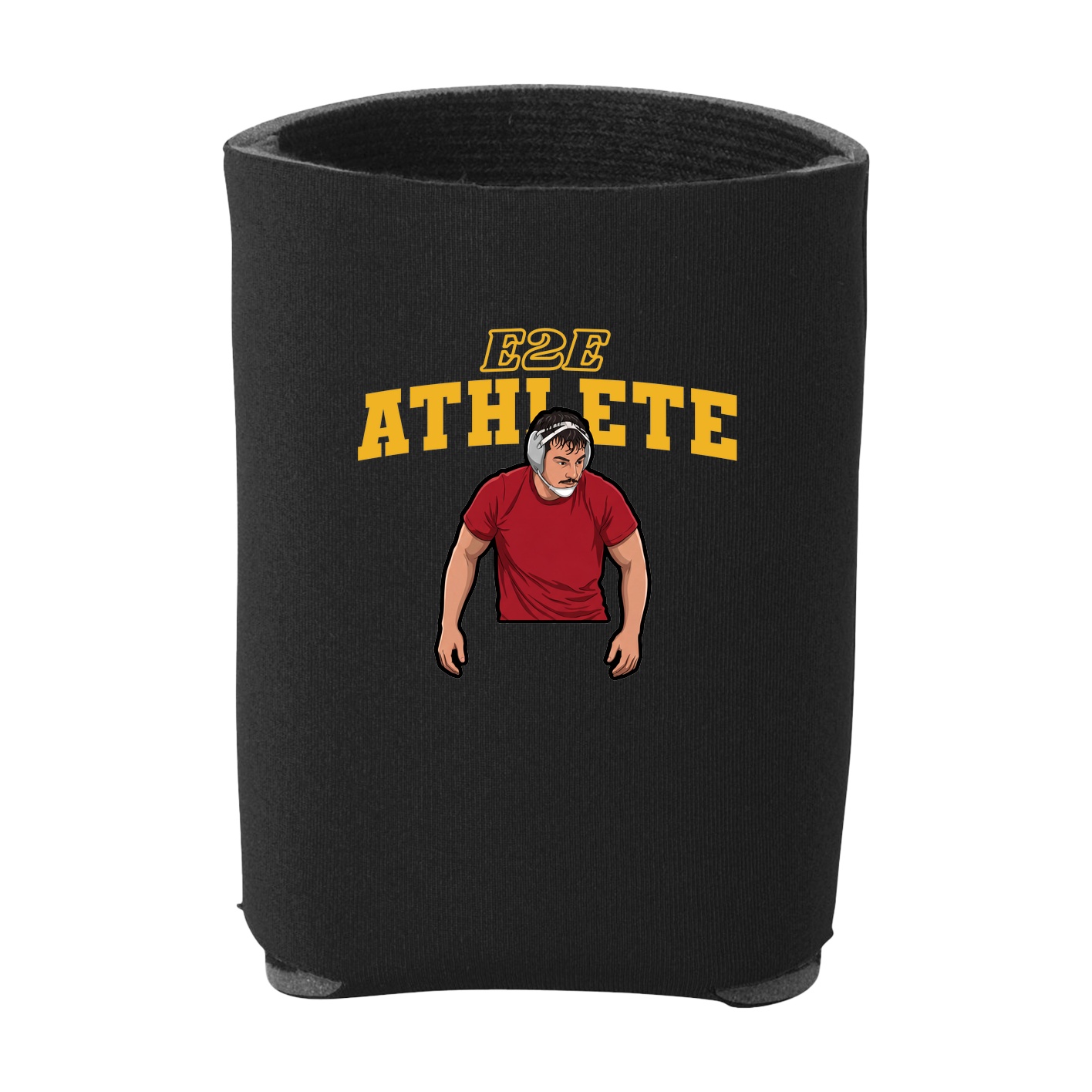 Can Holder — Name Arch in Black