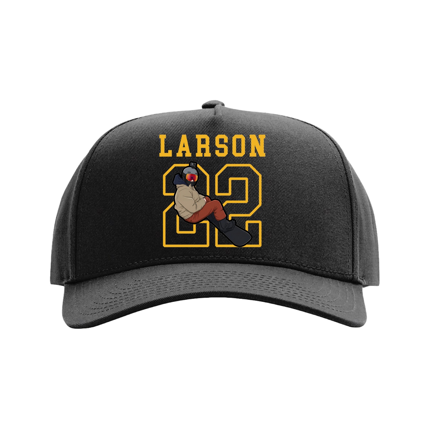 Full Fabric Five-Panel Champ Cap