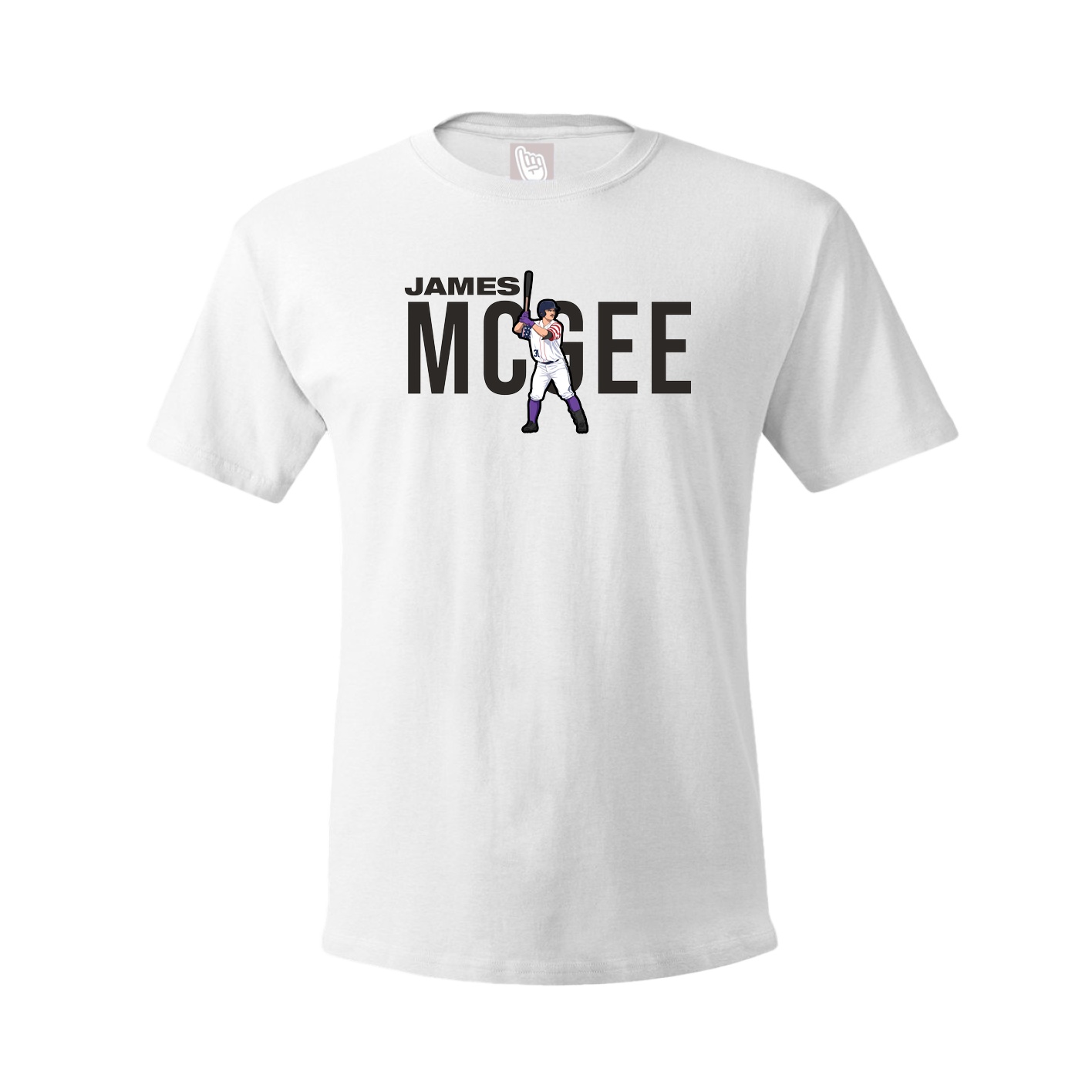 Tee — Player Name in White