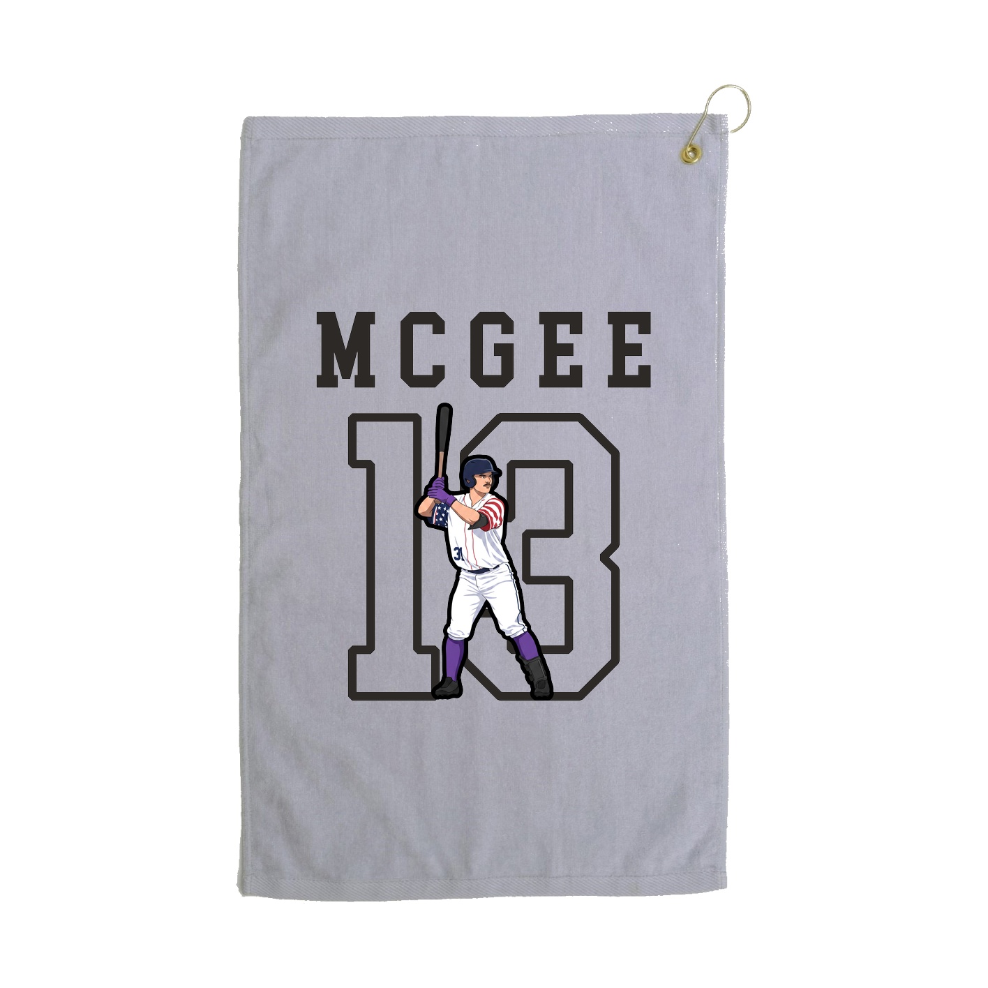 Golf Towel — Shirsey in Grey