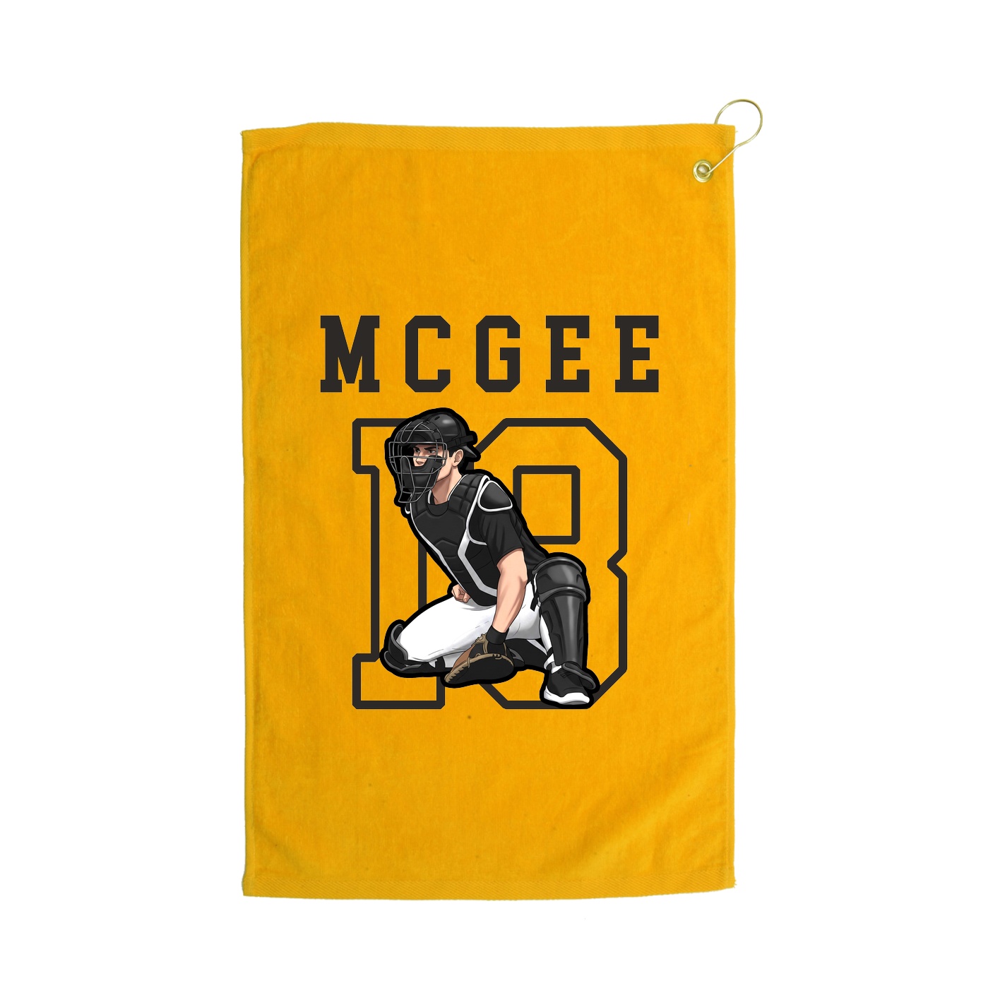 Golf Towel — Shirsey in Gold