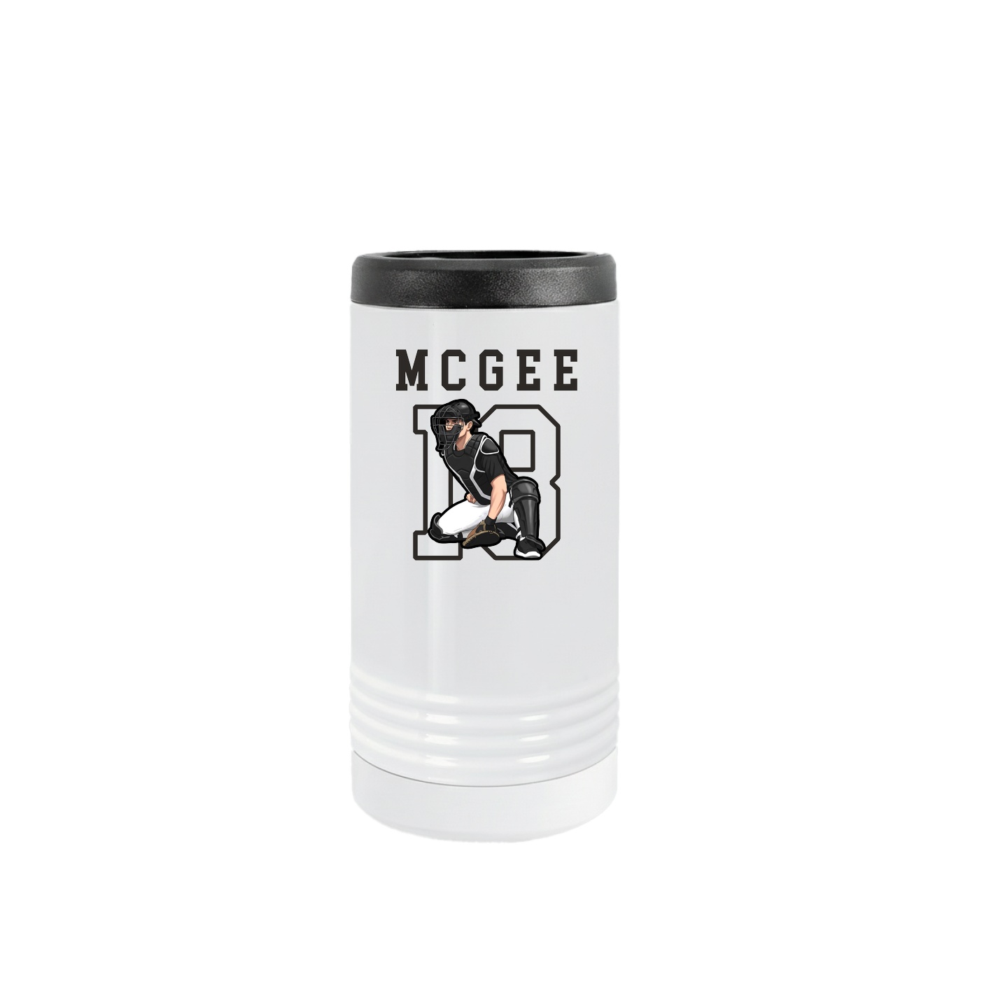 Slim Beverage Holder — Shirsey in White
