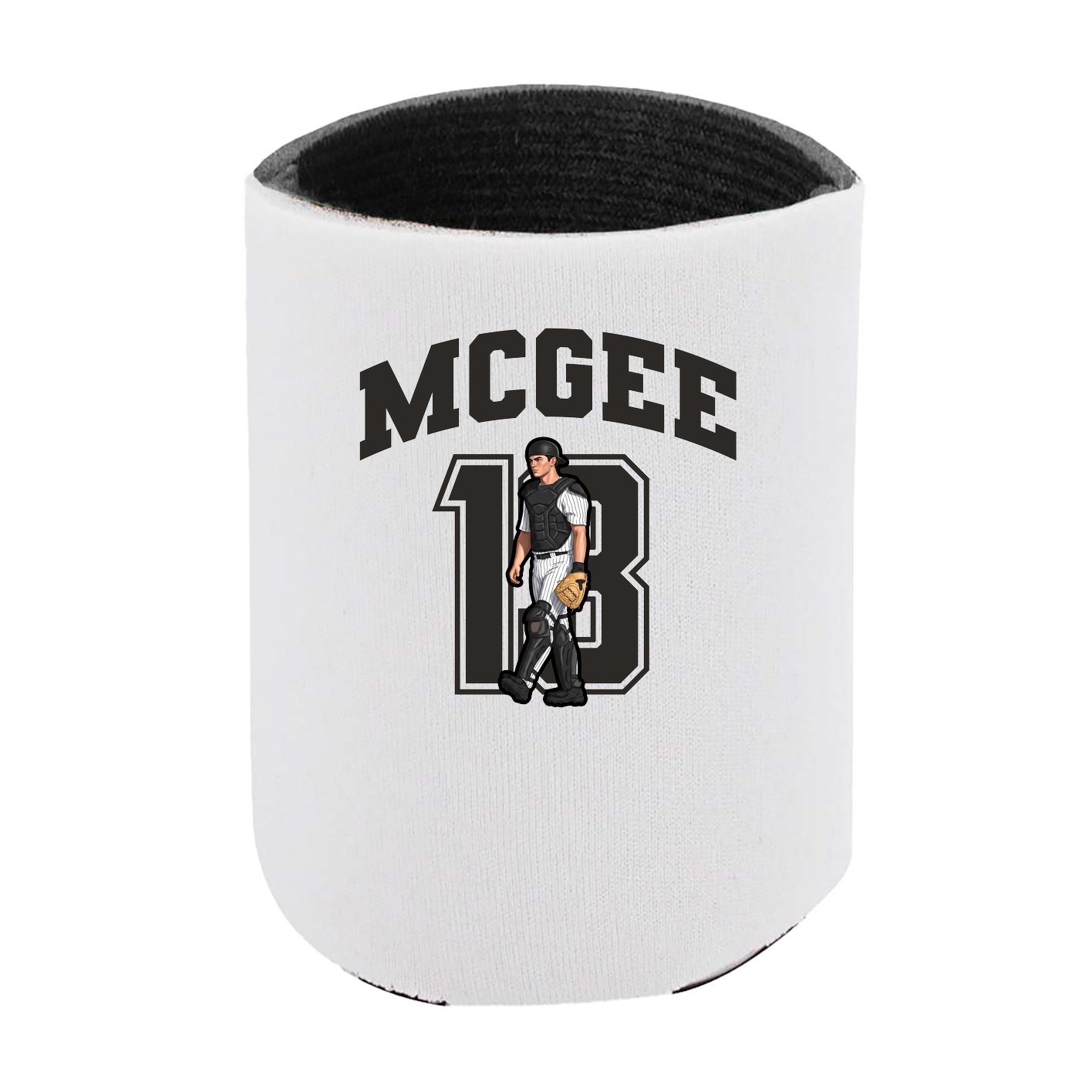 Can Holder — Number in White
