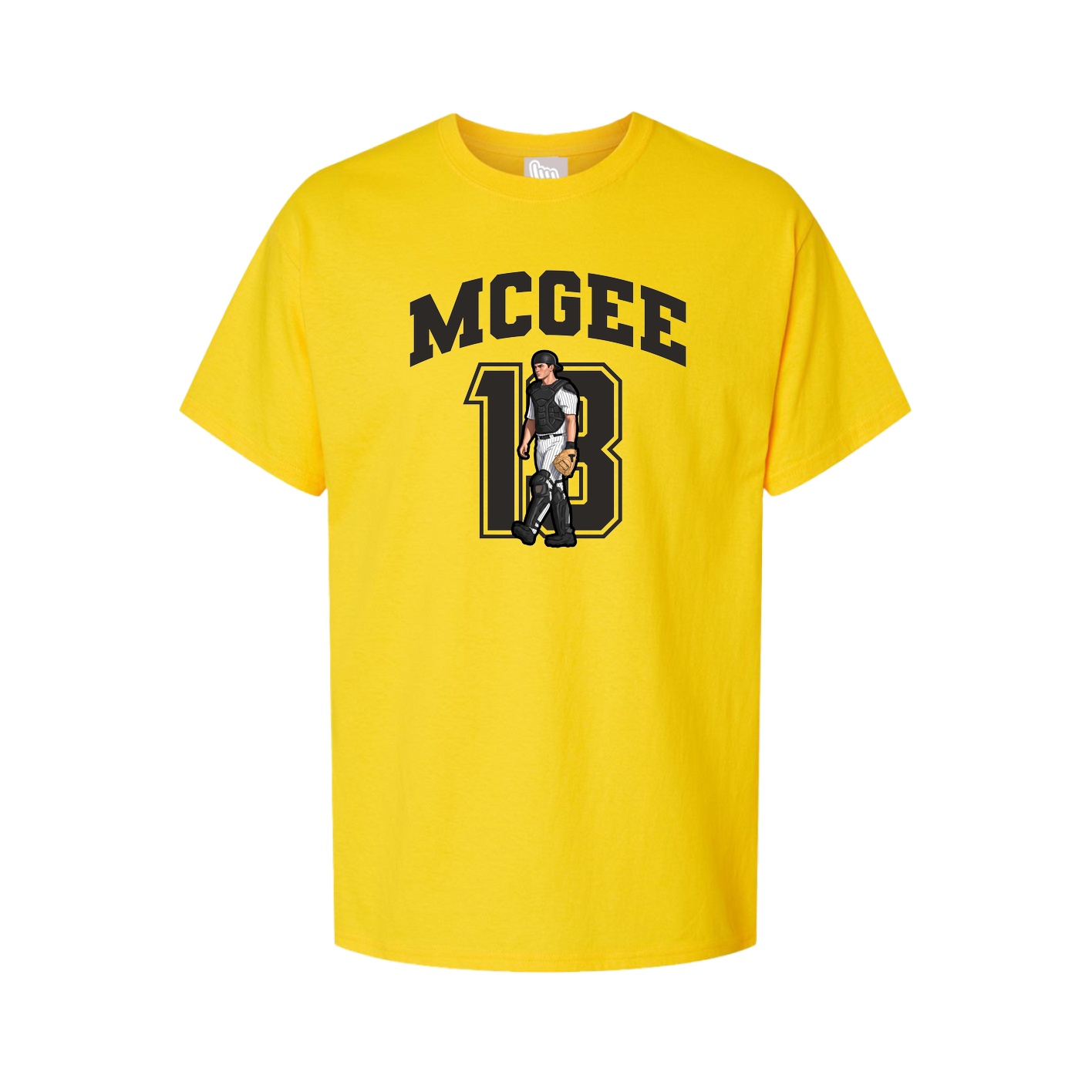 Tee — Number in Gold