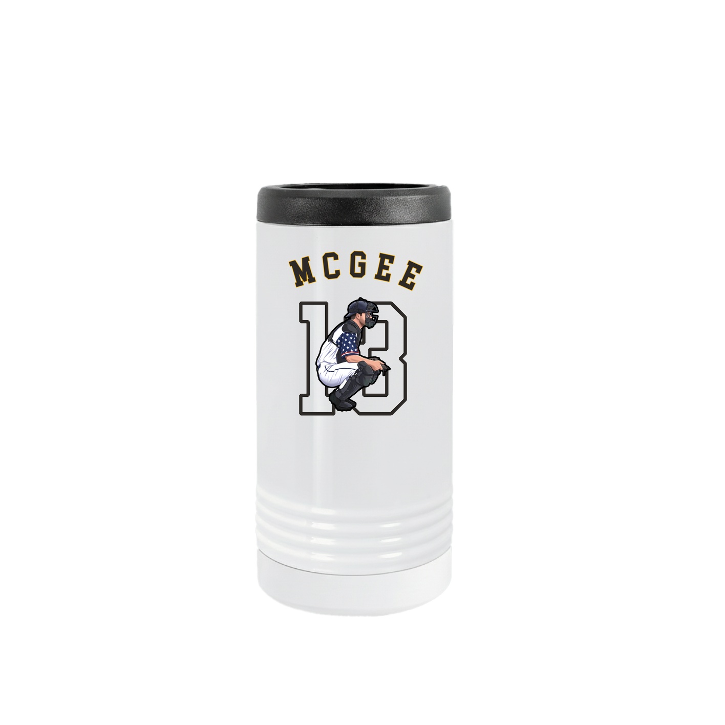 Slim Beverage Holder — Shirsey Arch in White