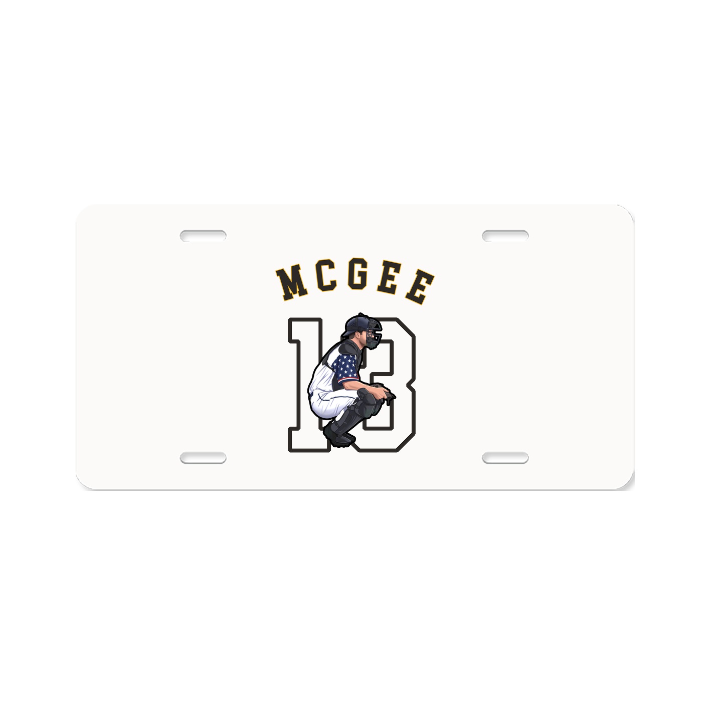 License Plate — Shirsey Arch in Classic