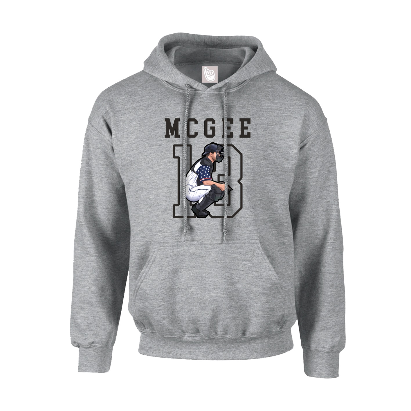 Hoodie — Shirsey in Grey