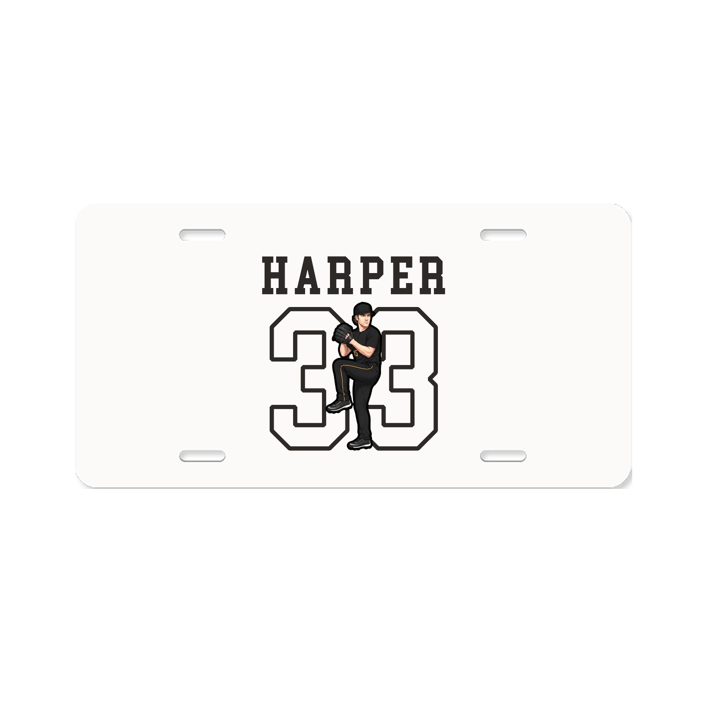 License Plate — Shirsey in Classic