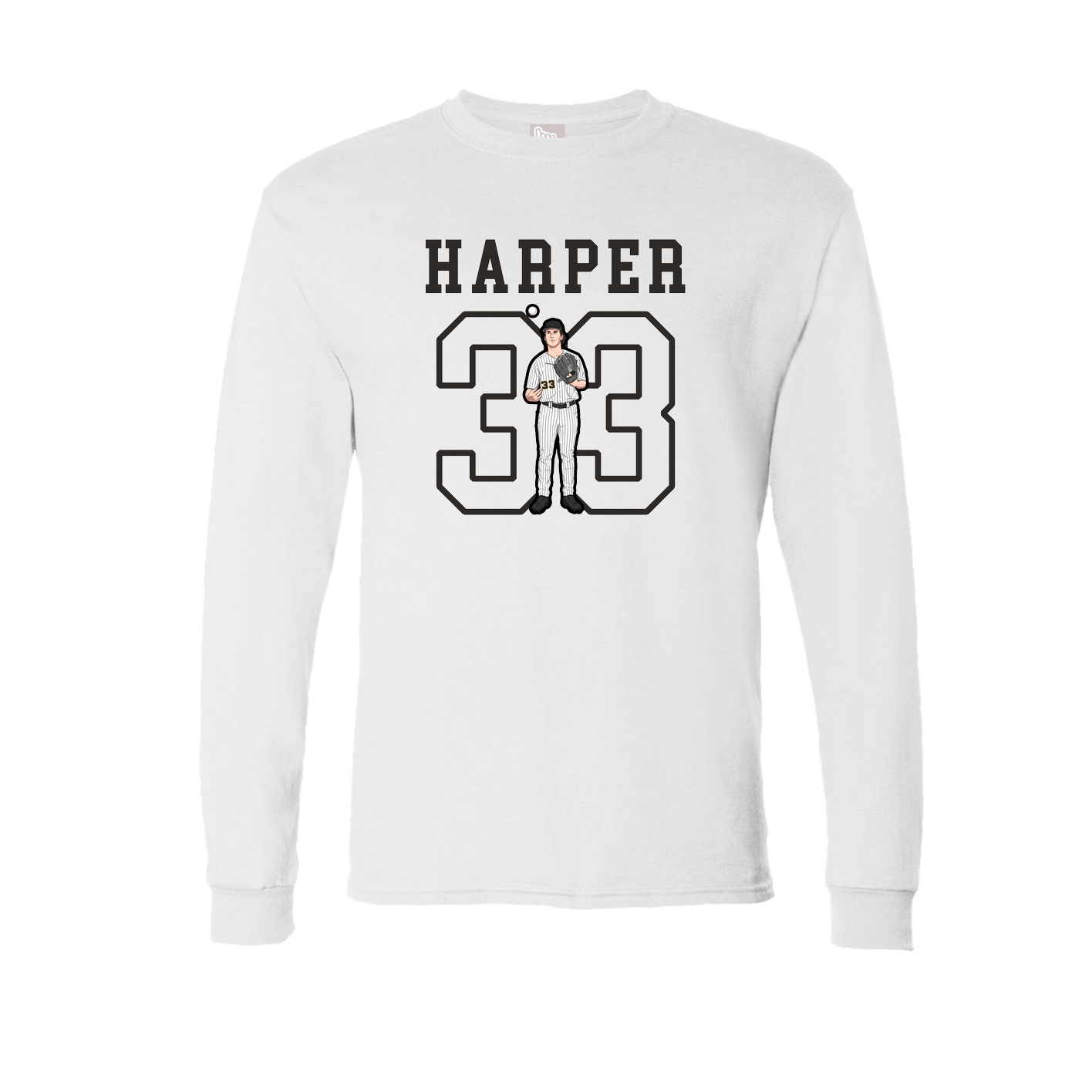 Long Sleeve Tee — Shirsey in White