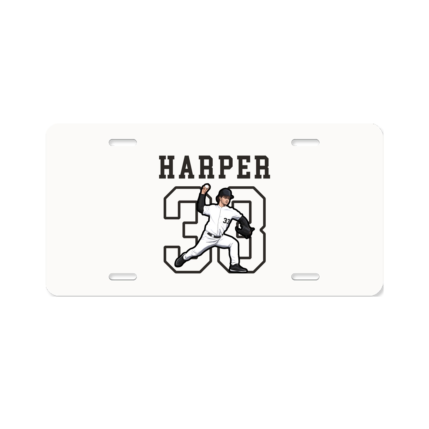 License Plate — Shirsey in Classic
