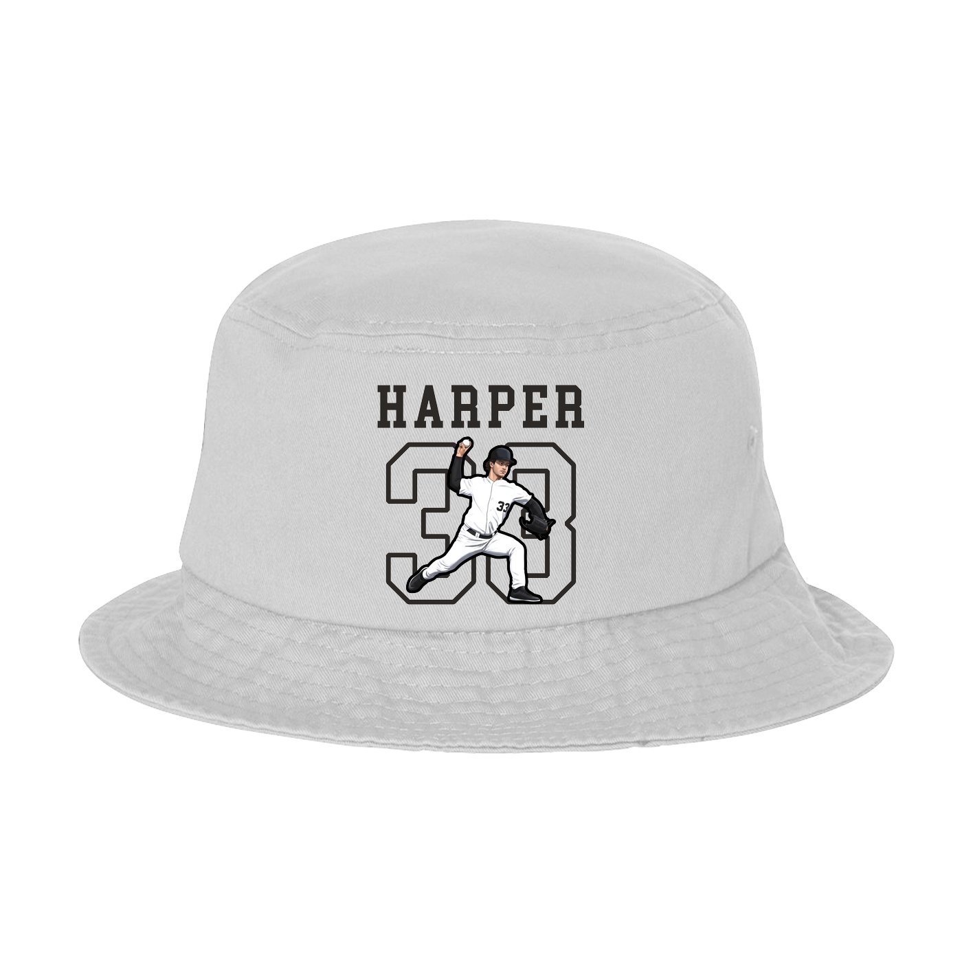Bucket Cap — Shirsey in White
