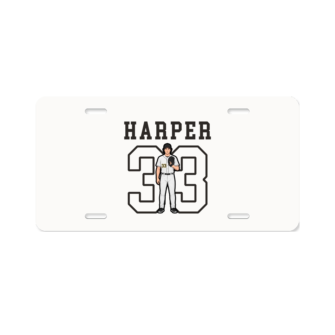 License Plate — Shirsey in Classic