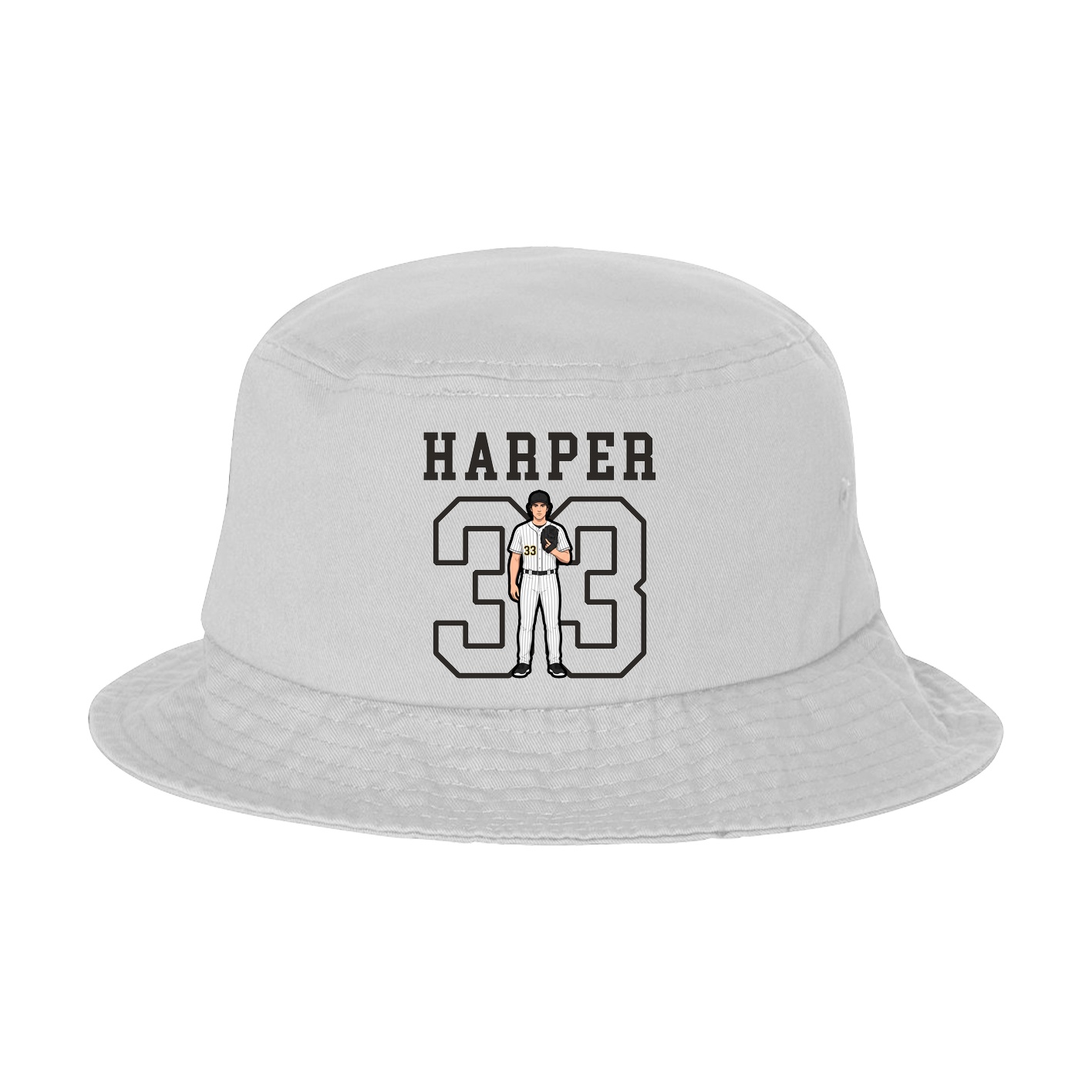 Bucket Cap — Shirsey in White
