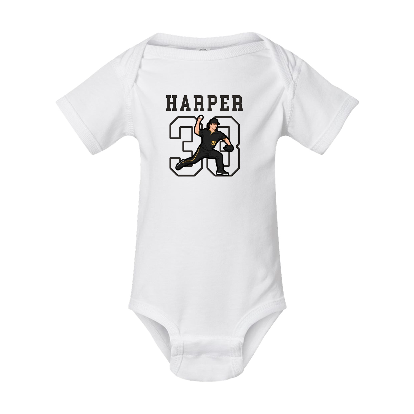 Baby Onesie — Shirsey in White