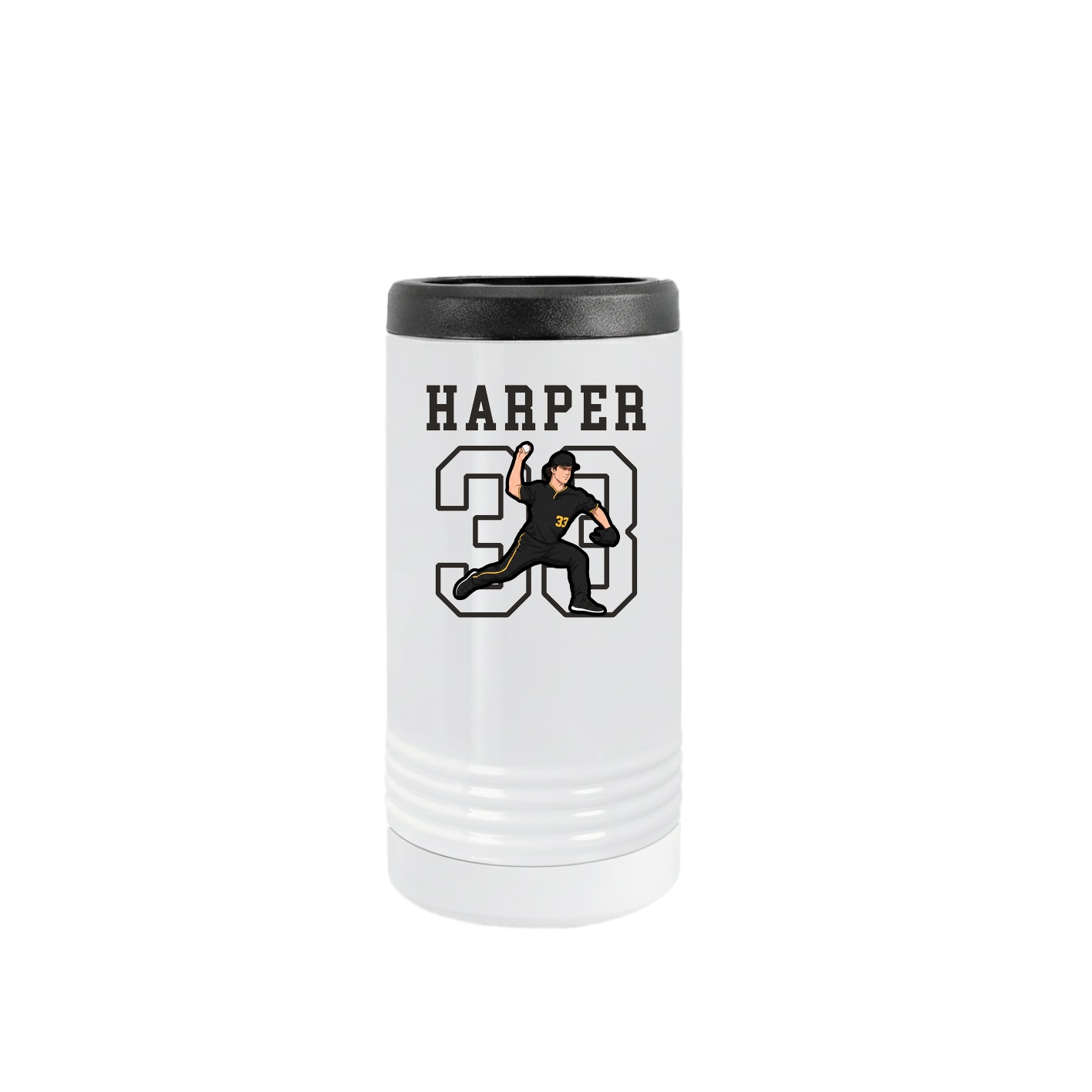 Slim Beverage Holder — Shirsey in White