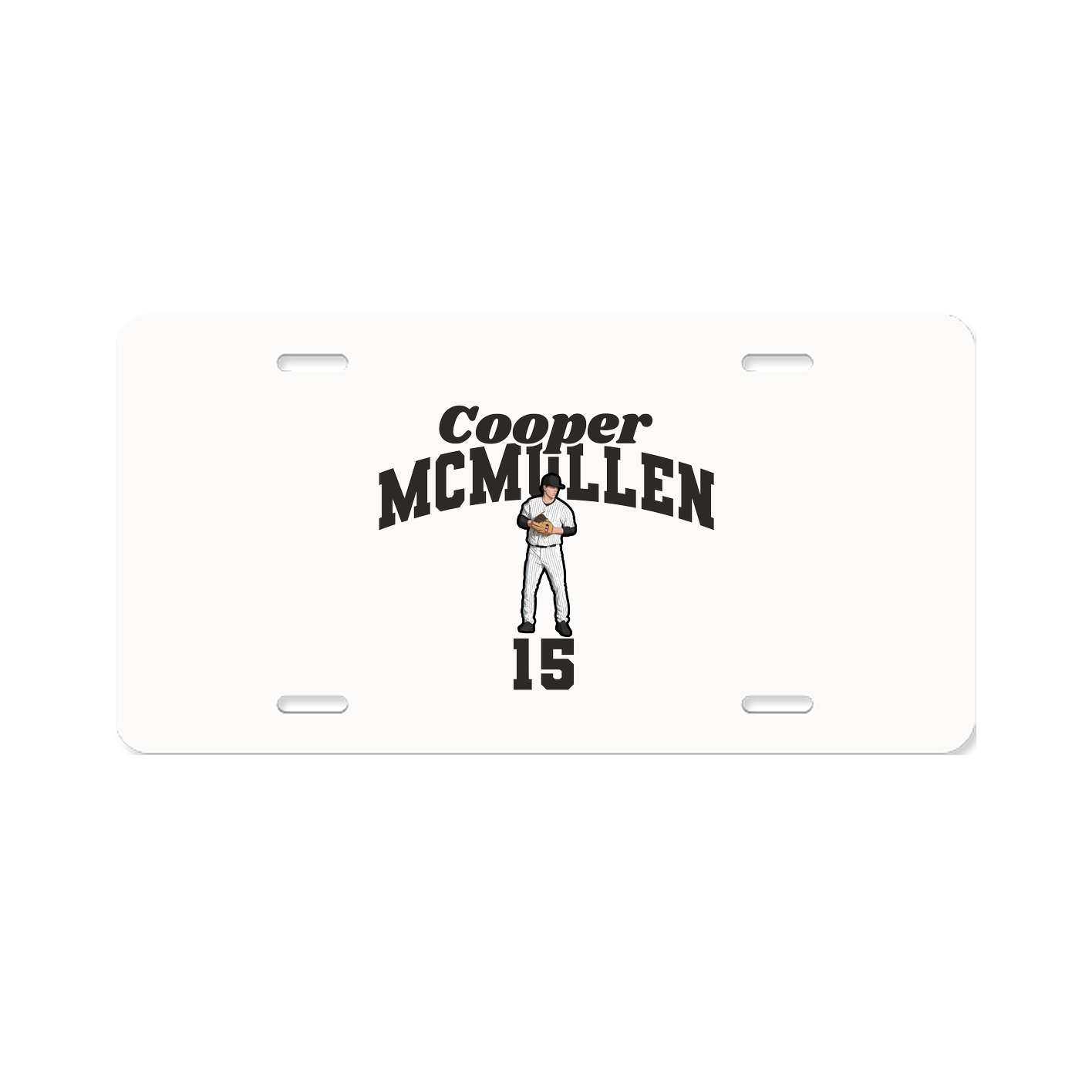 License Plate — Signature Arch in Classic