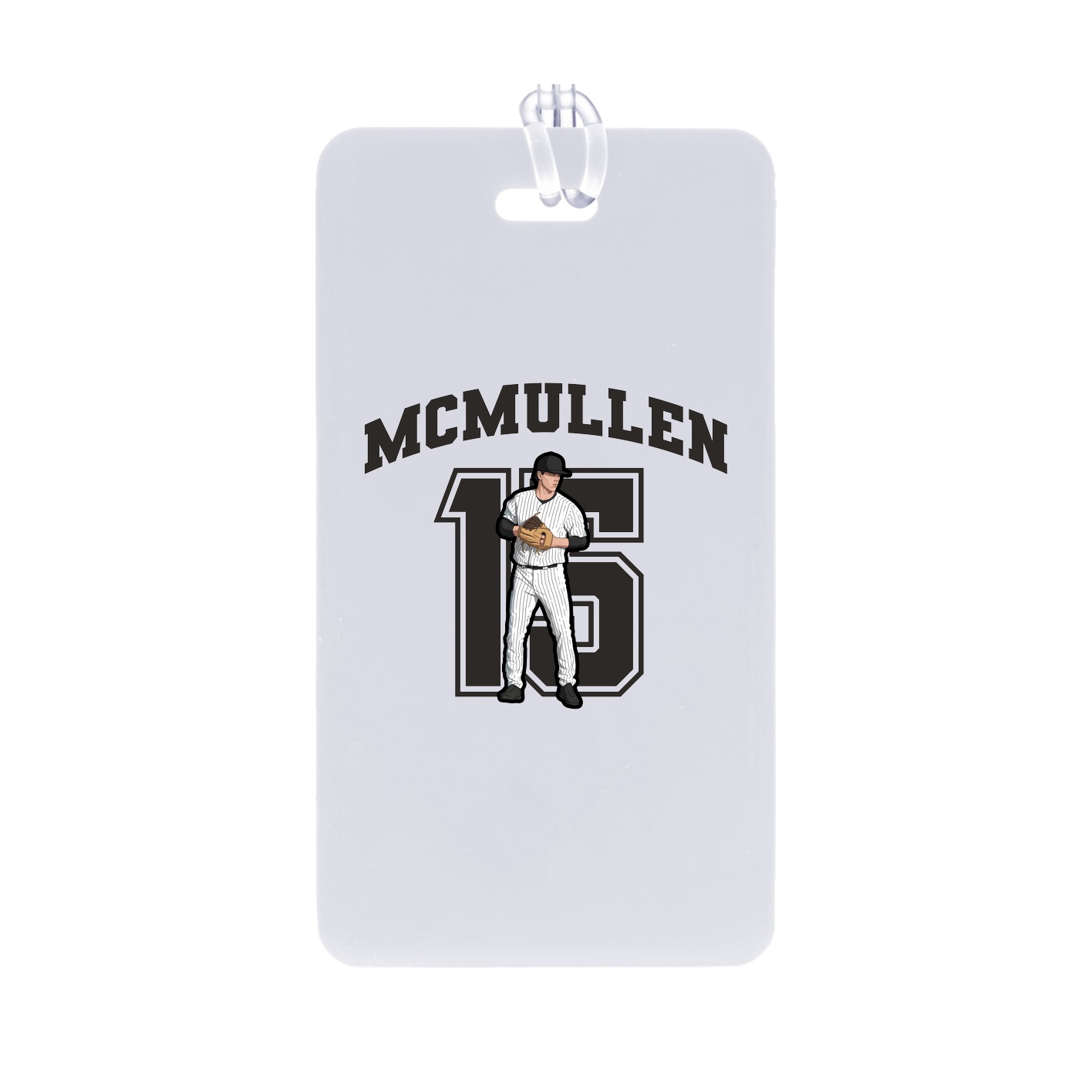 Bag Tag — Number in Classic