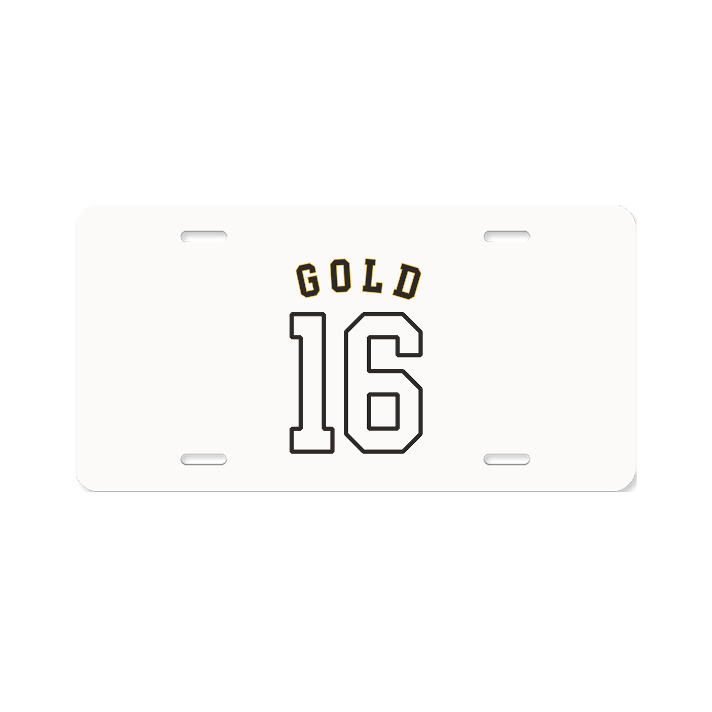 License Plate — Shirsey Arch in Classic