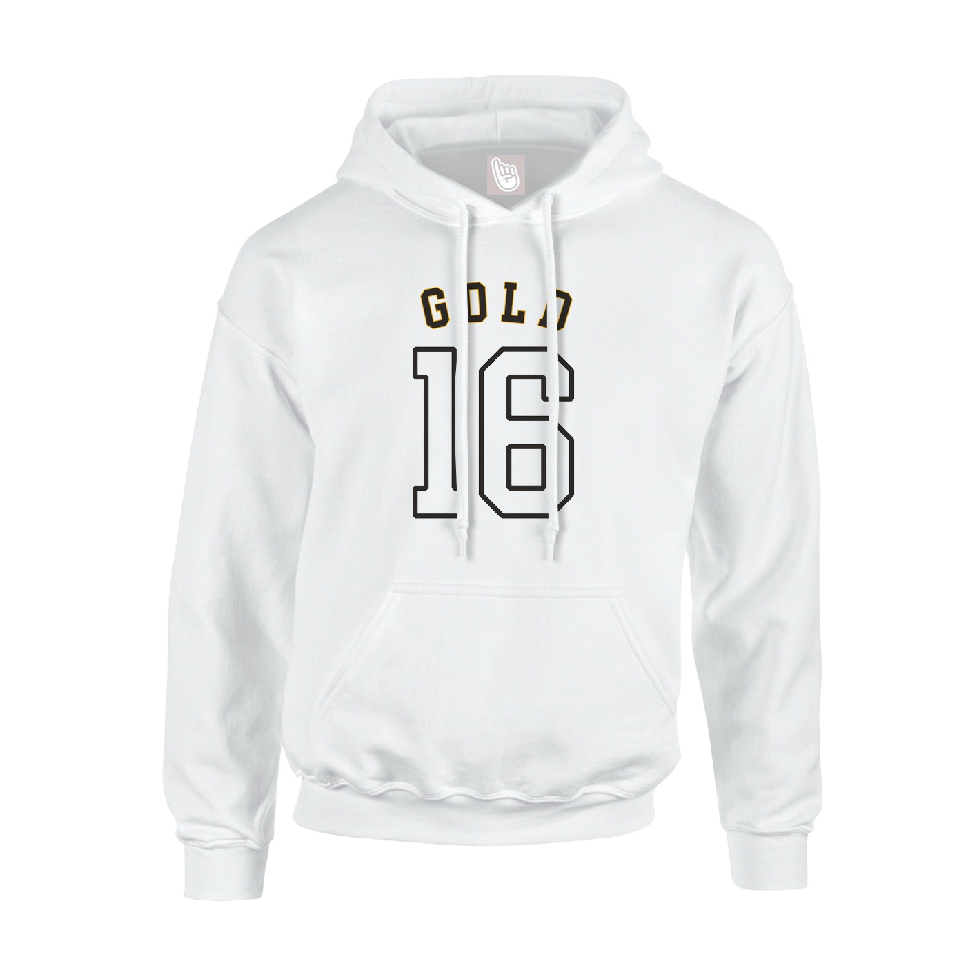 Hoodie — Shirsey Arch in White