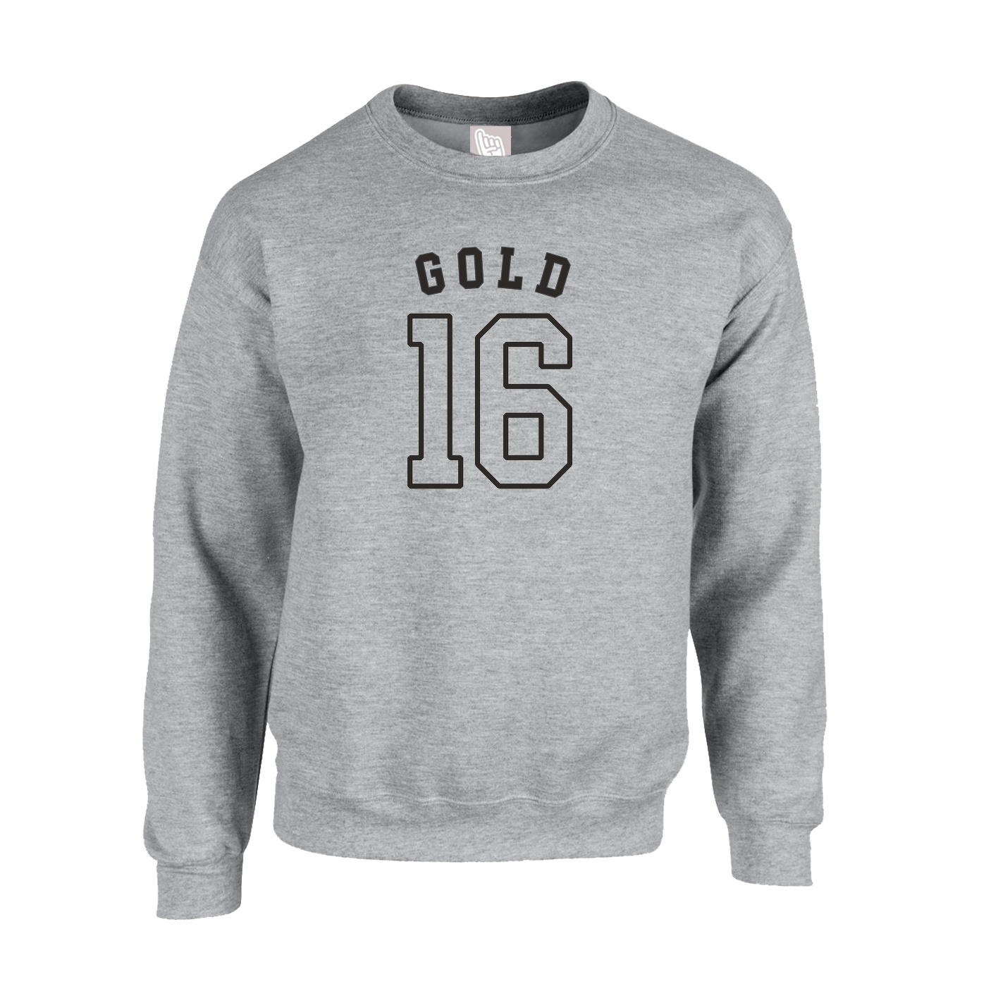 Fleece Crew — Shirsey Arch in Grey