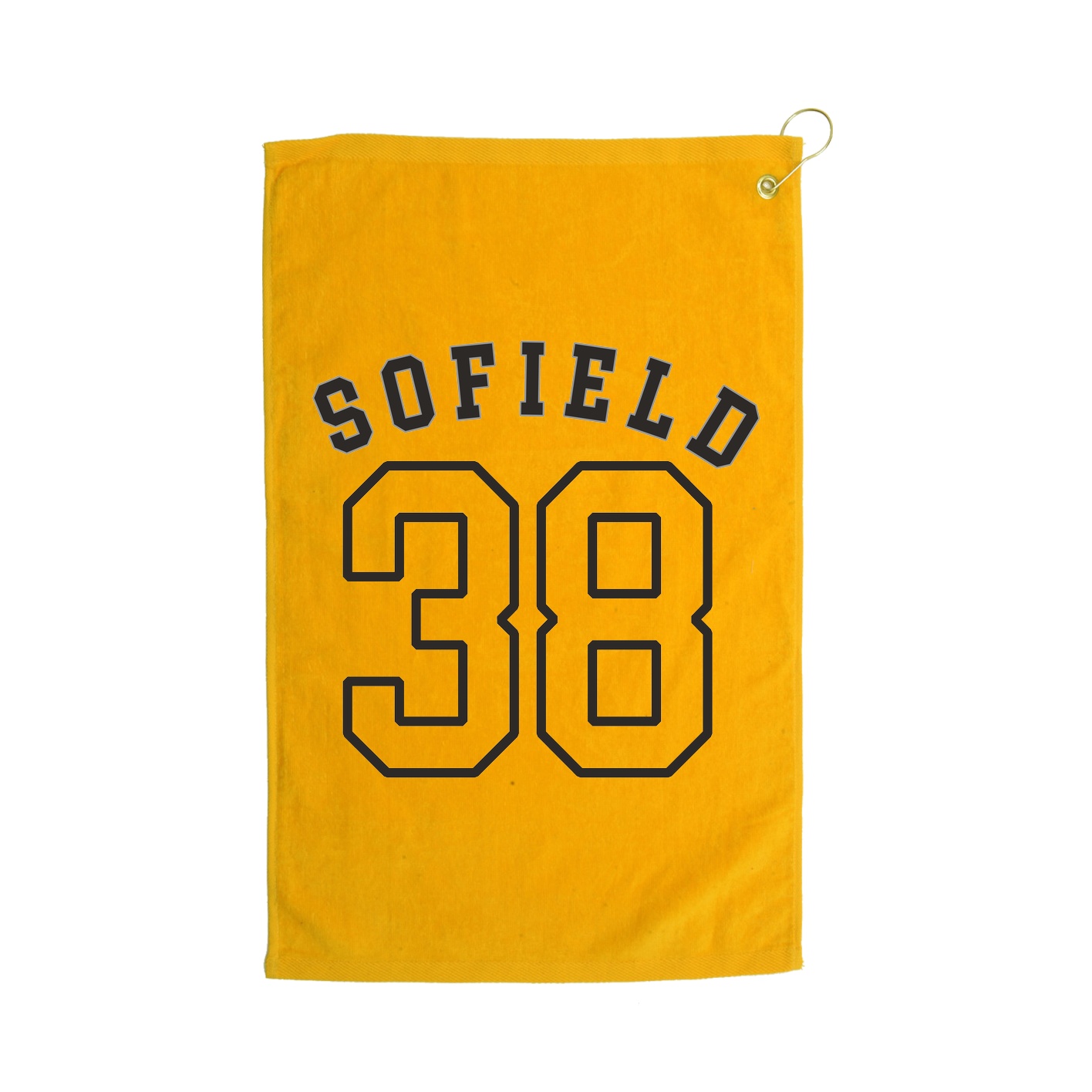 Golf Towel — Shirsey Arch in Gold